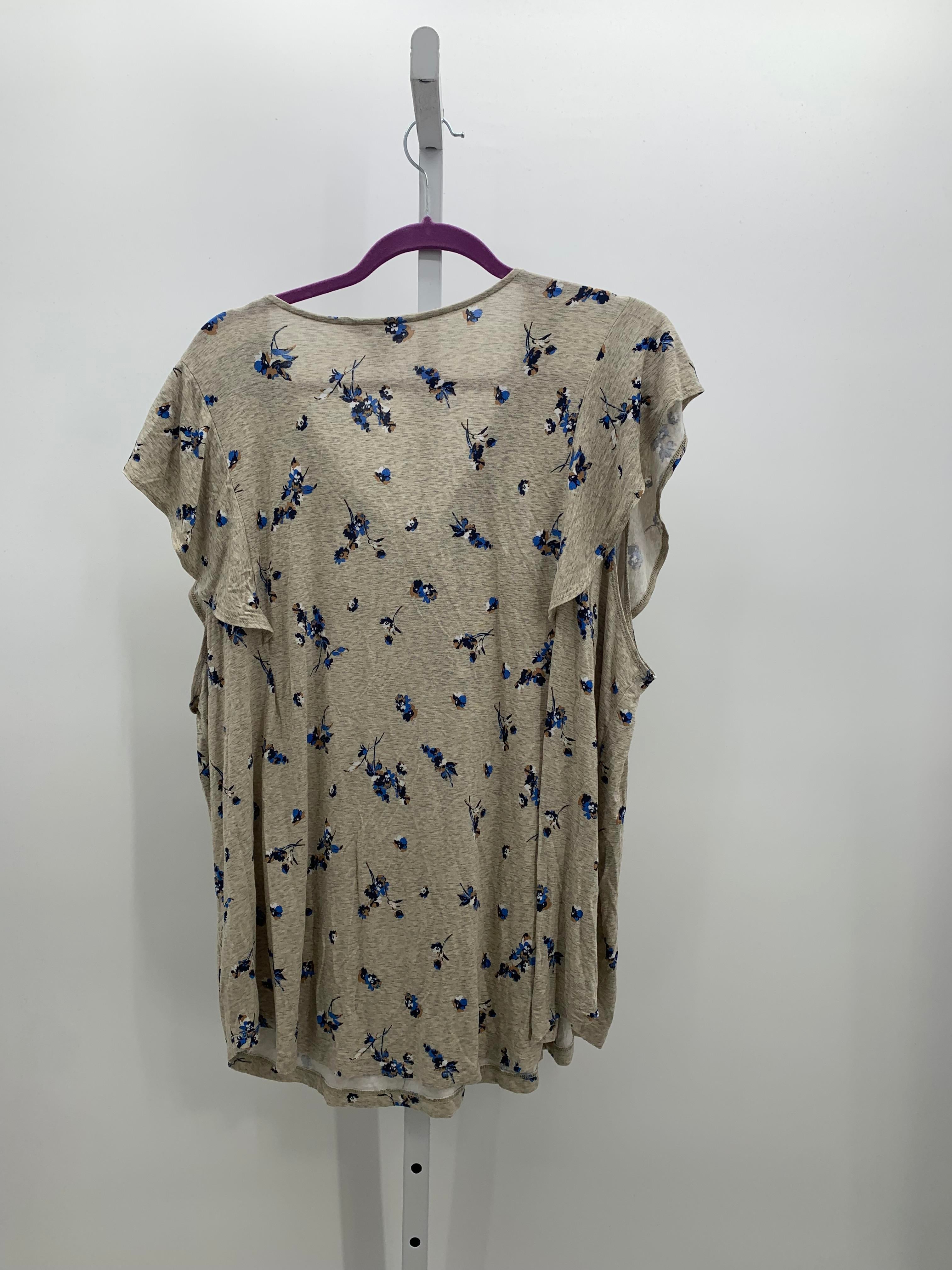 Liz Claiborne Size 2X Womens Short Sleeve Shirt