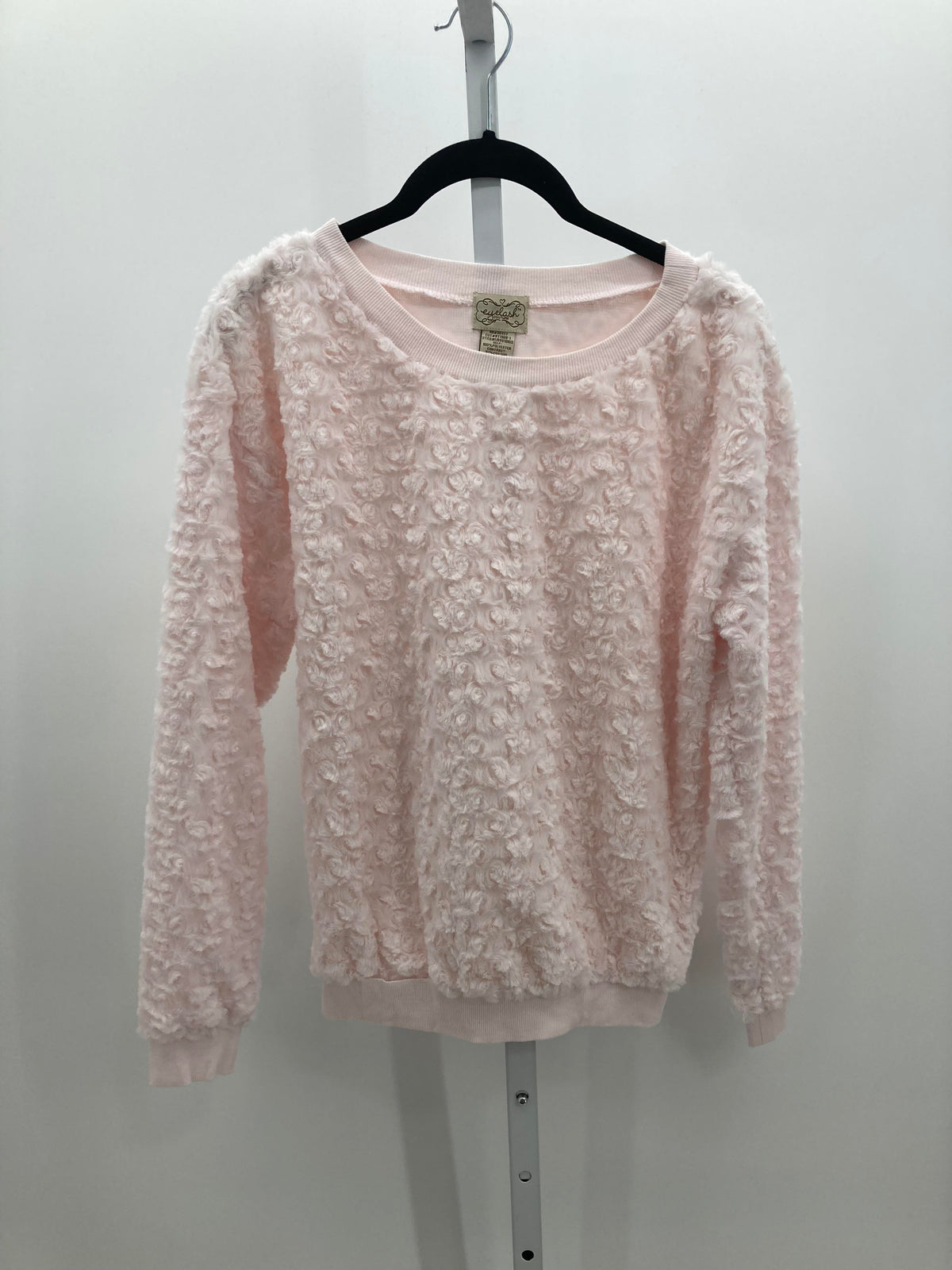 Eyelash Size Medium Juniors Long Sleeve Shirt