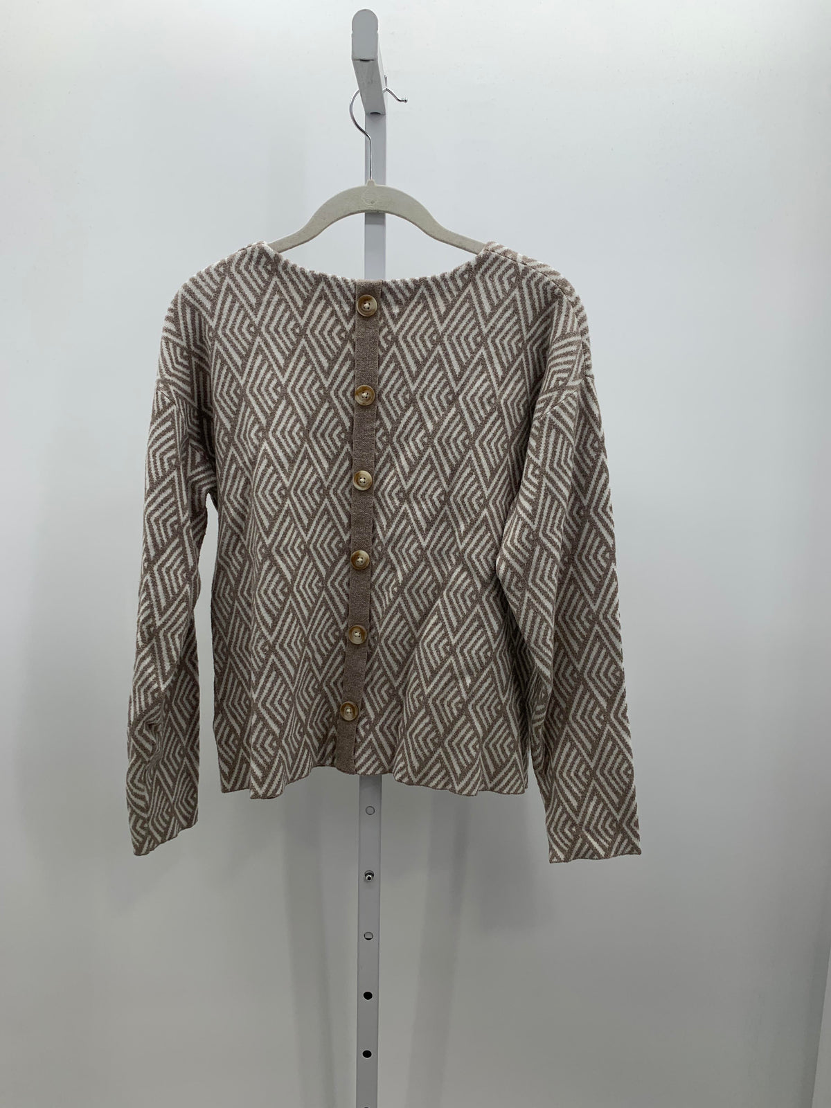 Tahari Size Large Misses Long Slv Sweater