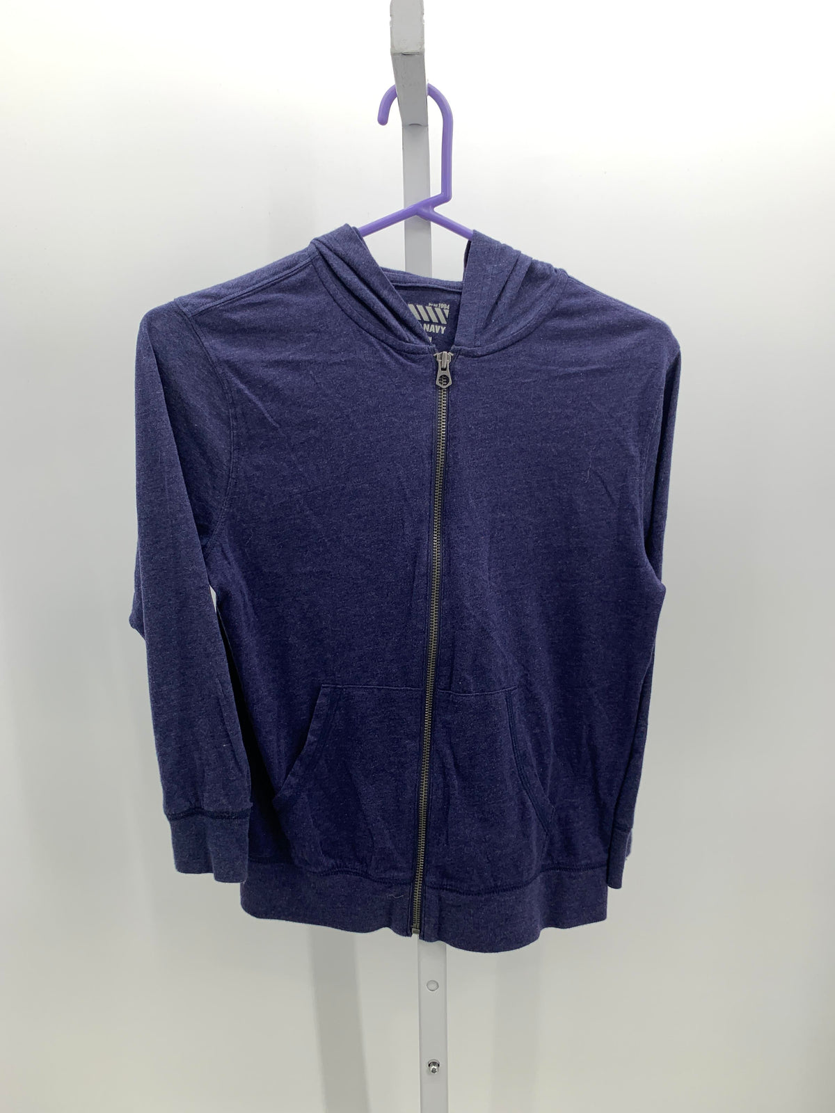 HOODED ZIP KNIT