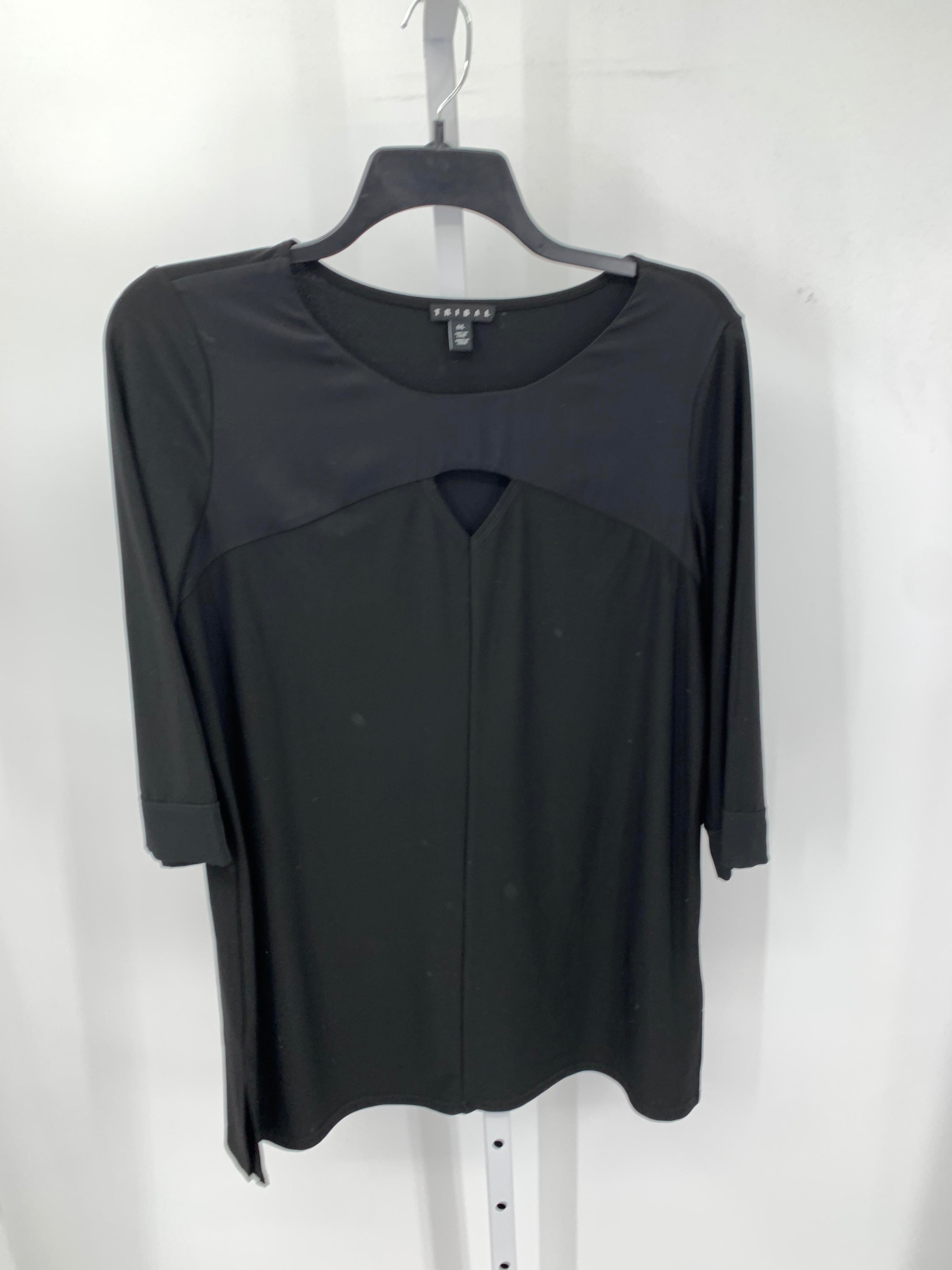 Tribal Size Large Misses 3/4 Sleeve Shirt