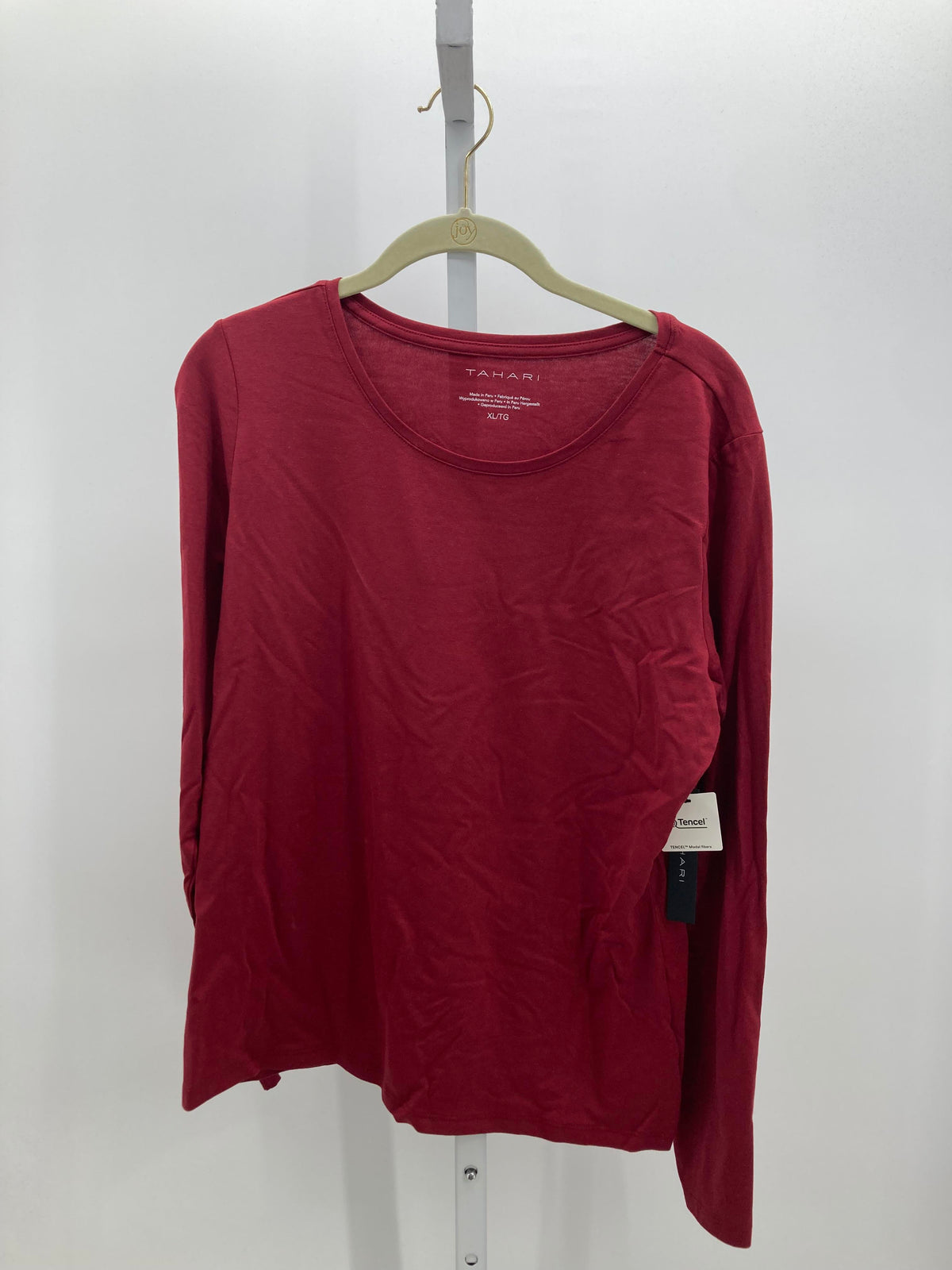 Tahari Size Extra Large Misses Long Sleeve Shirt