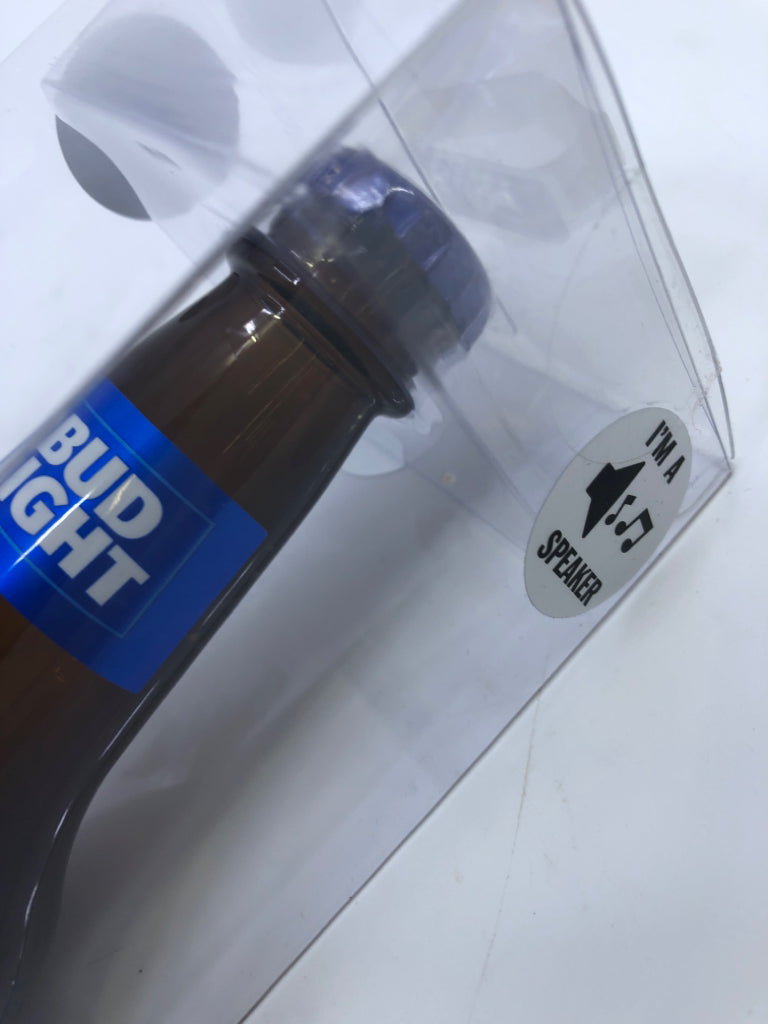 NIB BUDLIGHT BOTTLE WIRELESS SPEAKER.