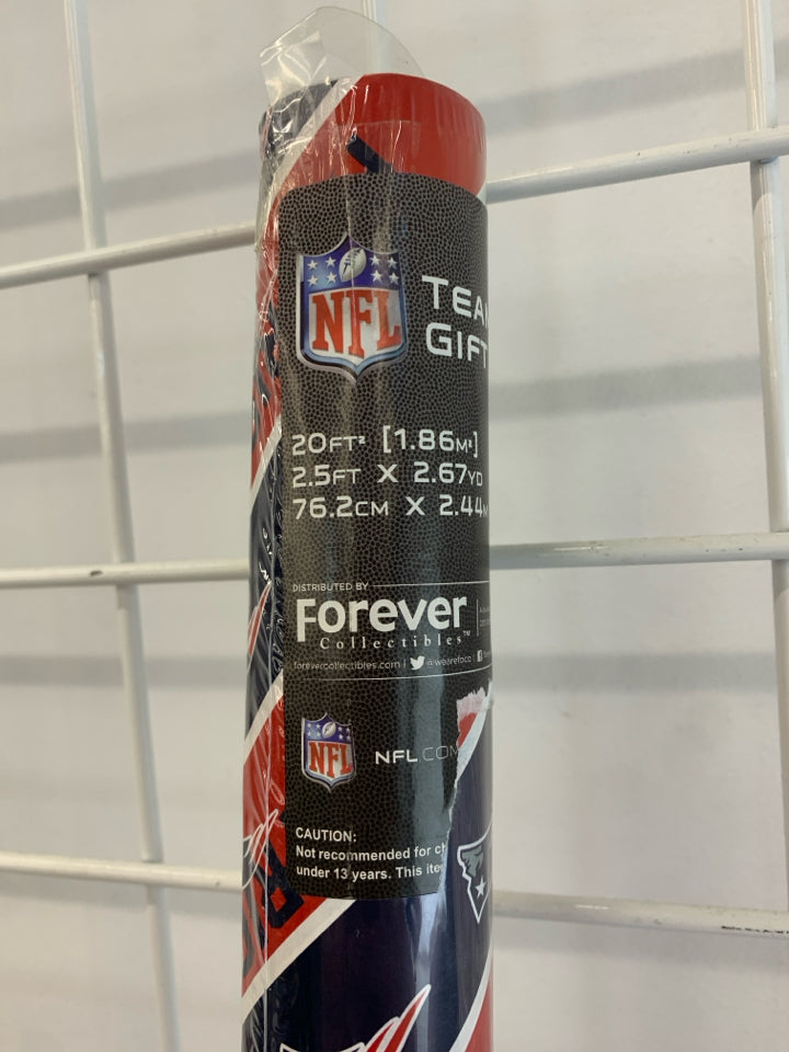 PATRIOTS WRAPPING PAPER.