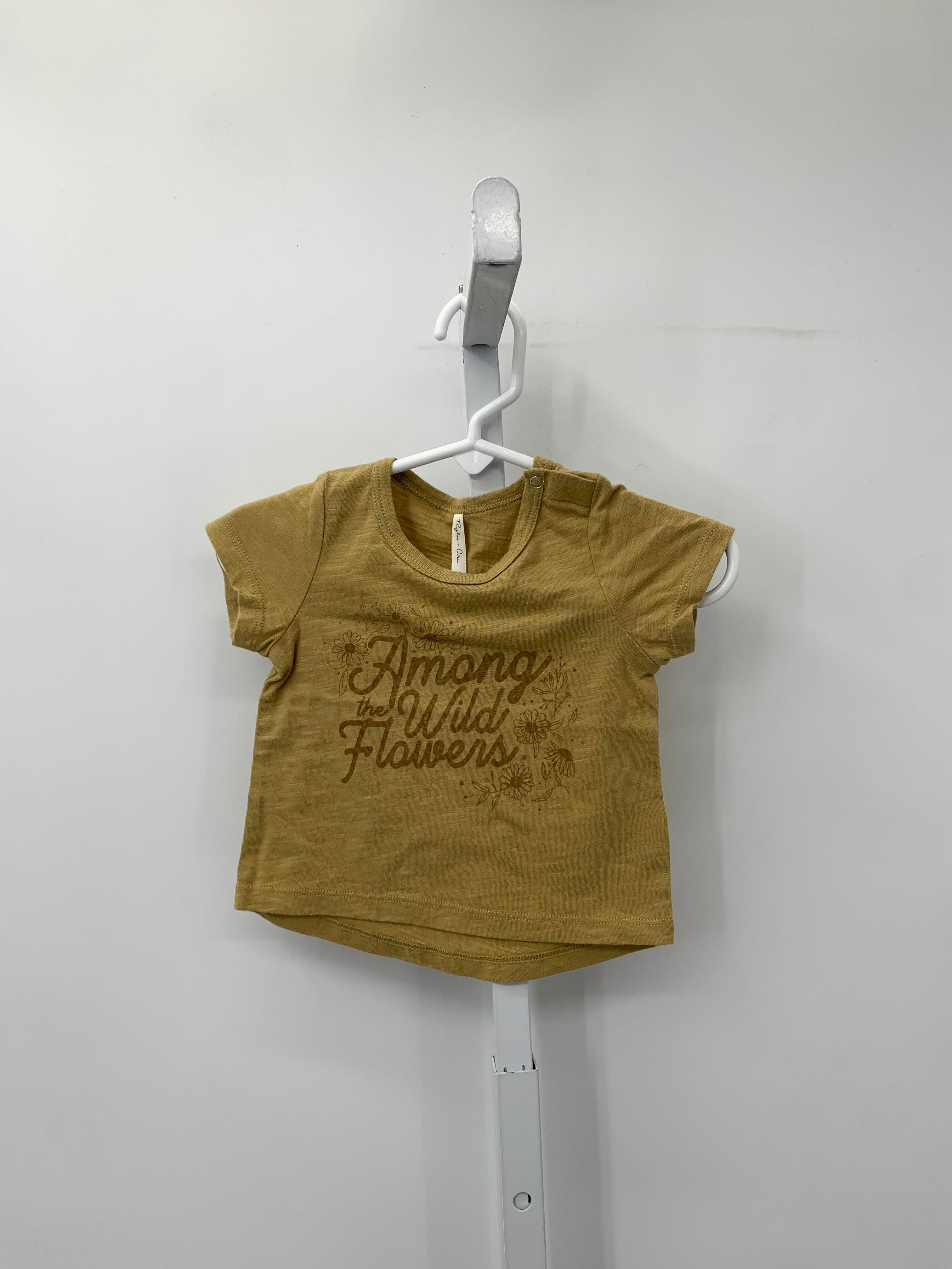 Size 0-3 months Boys Short Sleeve Shirt