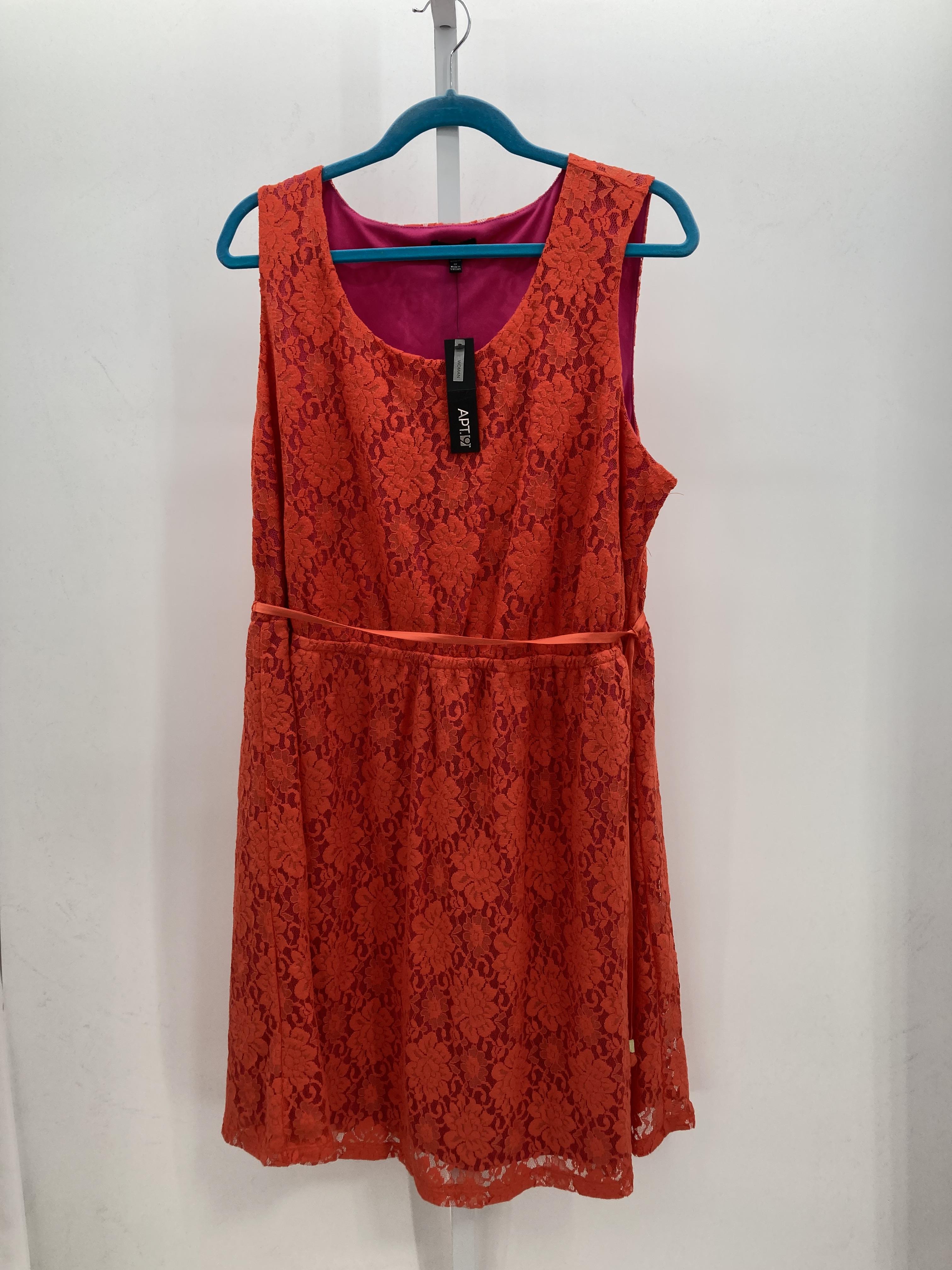 Apt. 9 Size 1X Womens Sleeveless Dress