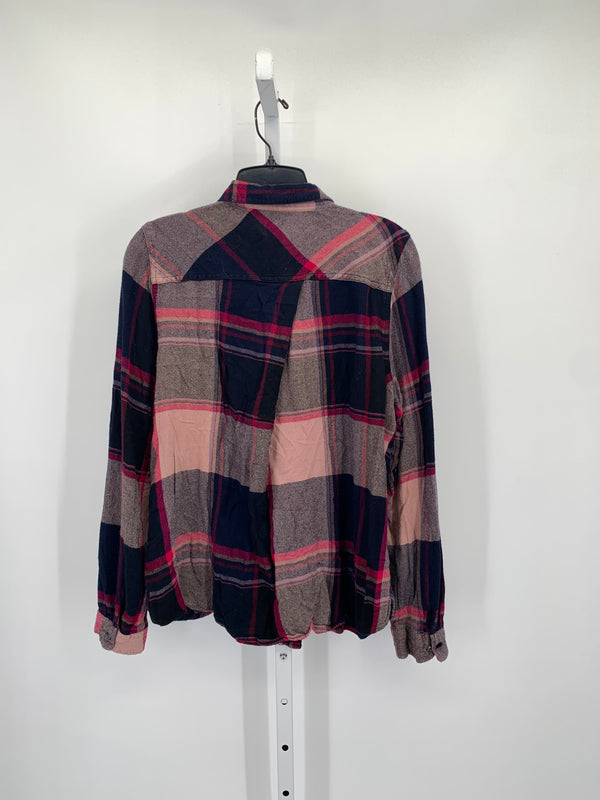 Maurices Size Extra Large Misses Long Sleeve Shirt