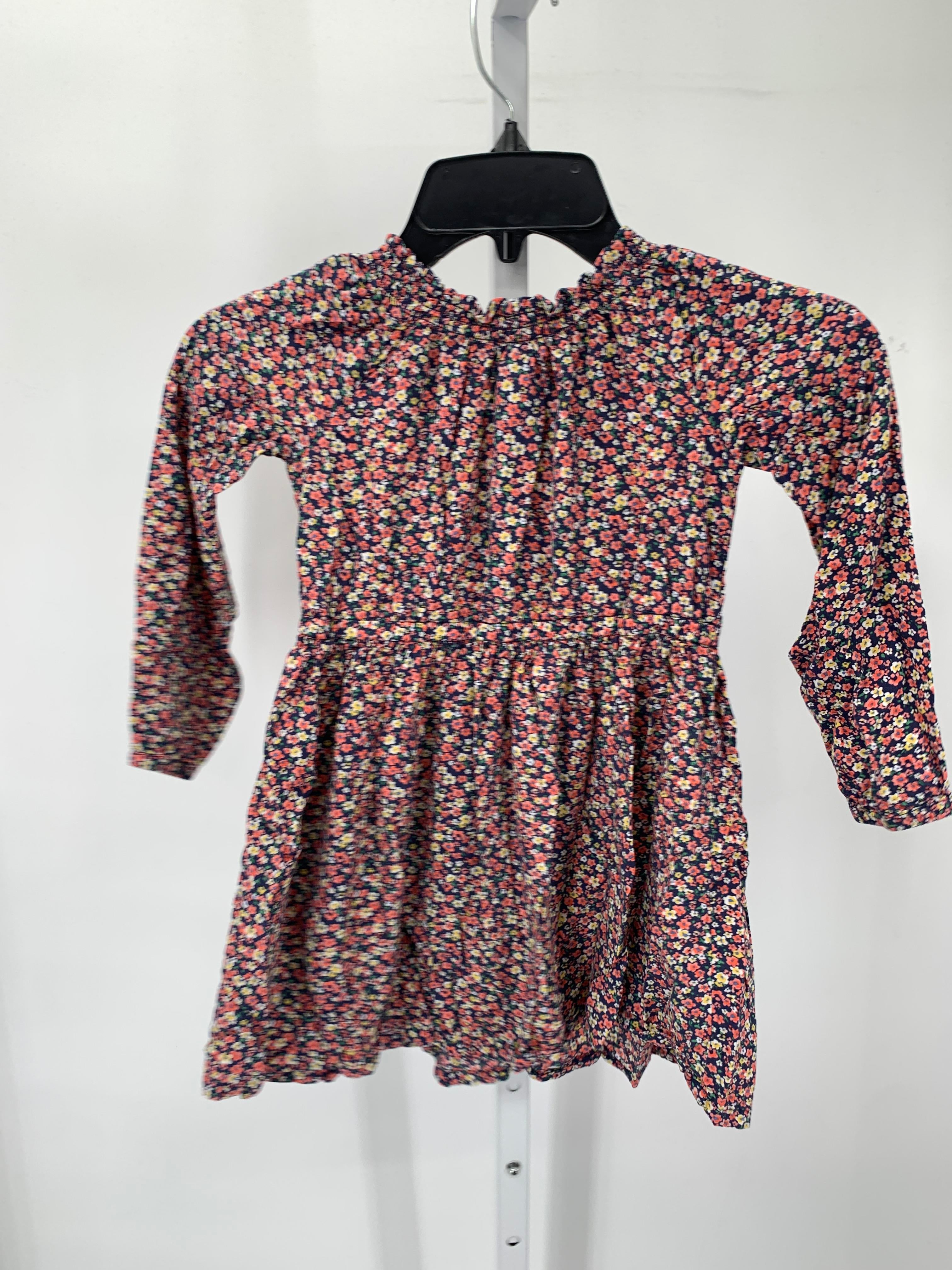 Carters Size 5 Girls Long Sleeve Dress