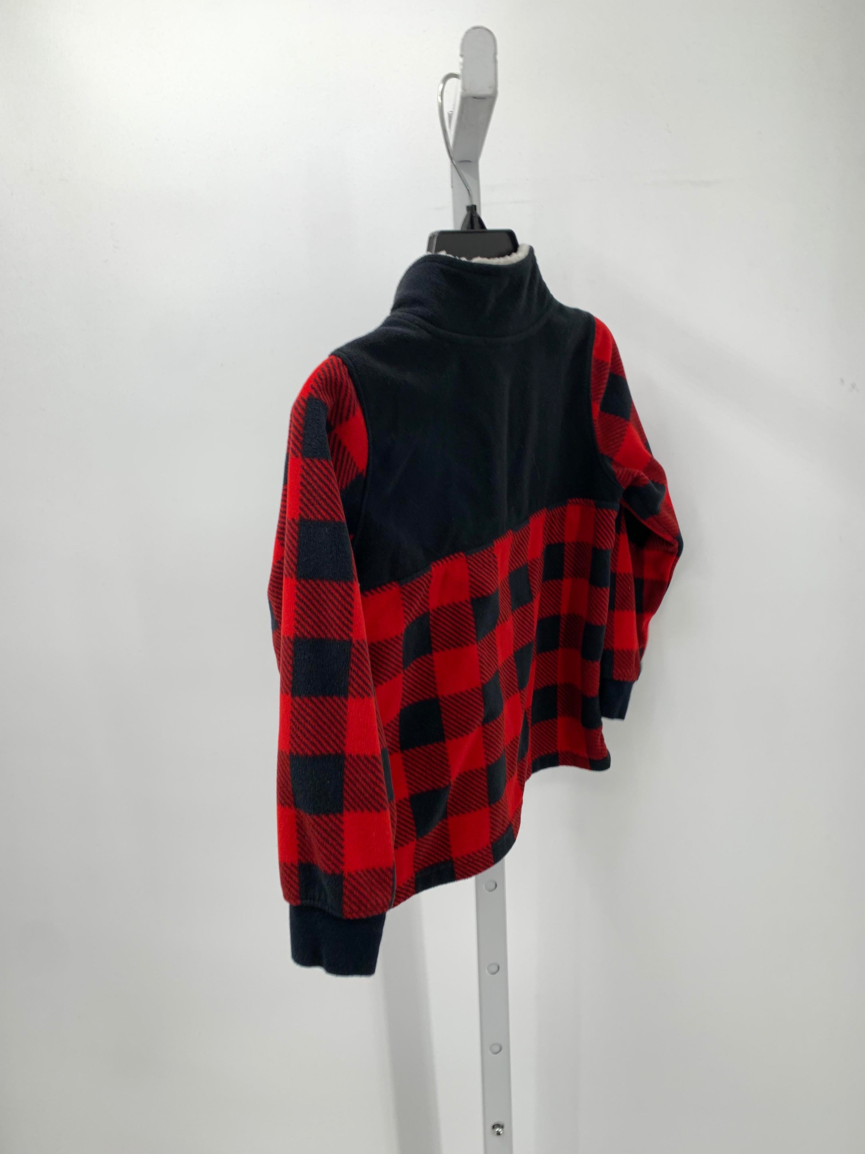 RED PLAID FLEECE
