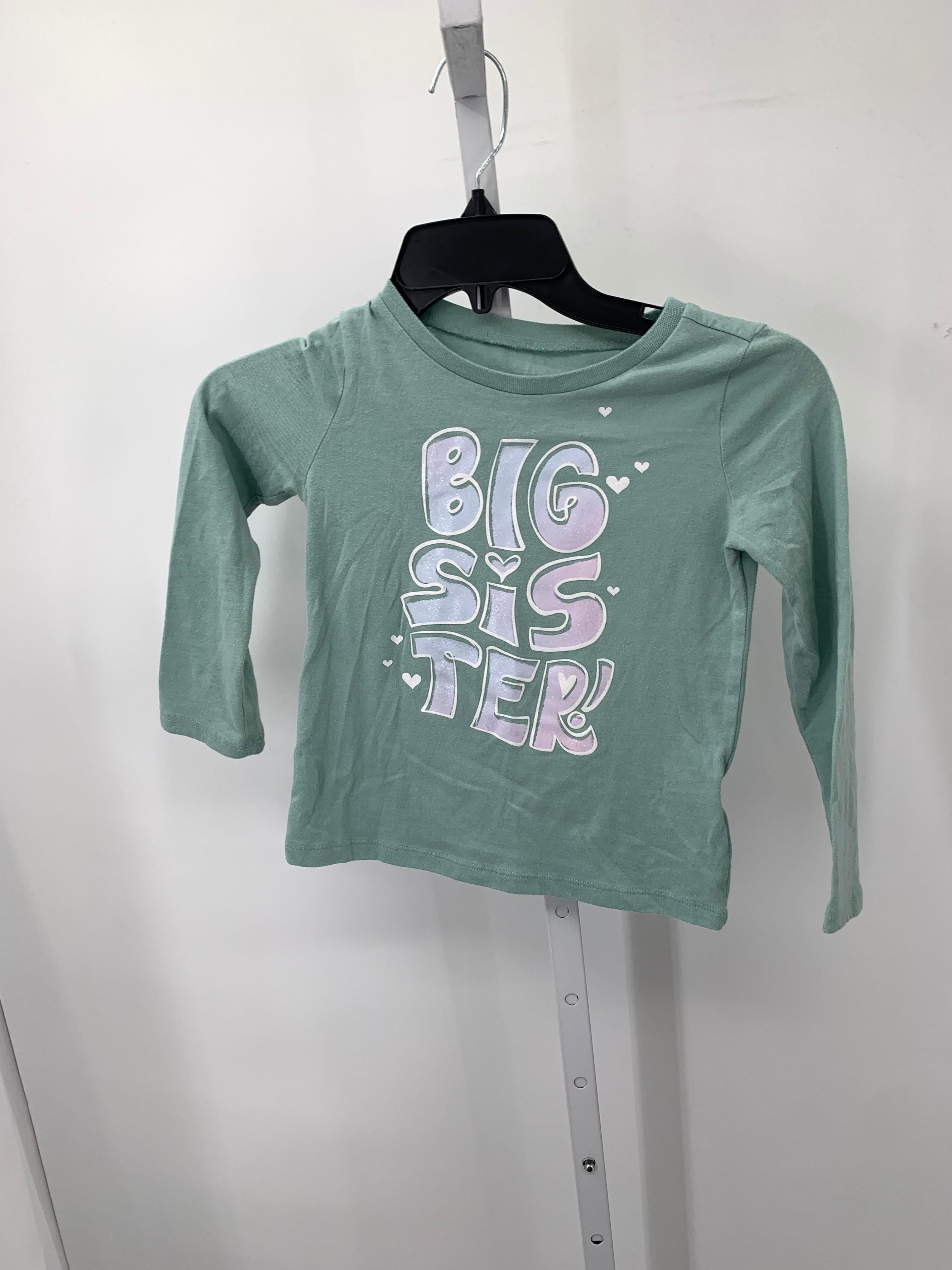 Carters Size 5T Girls Long Sleeve Shirt
