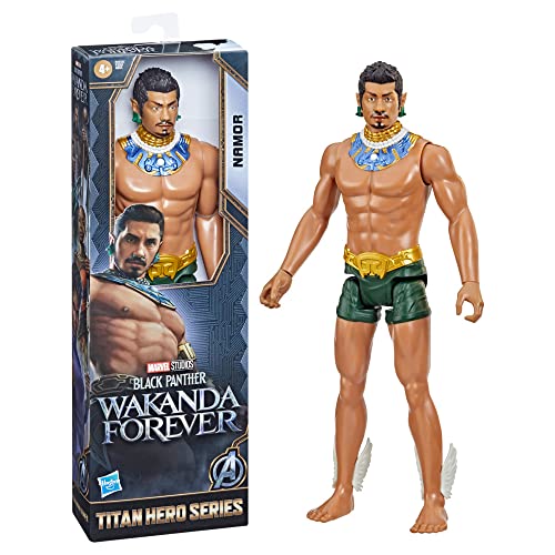 Marvel Studios' Black Panther: Wakanda Forever Titan Hero Series Namor Toy, 12-I