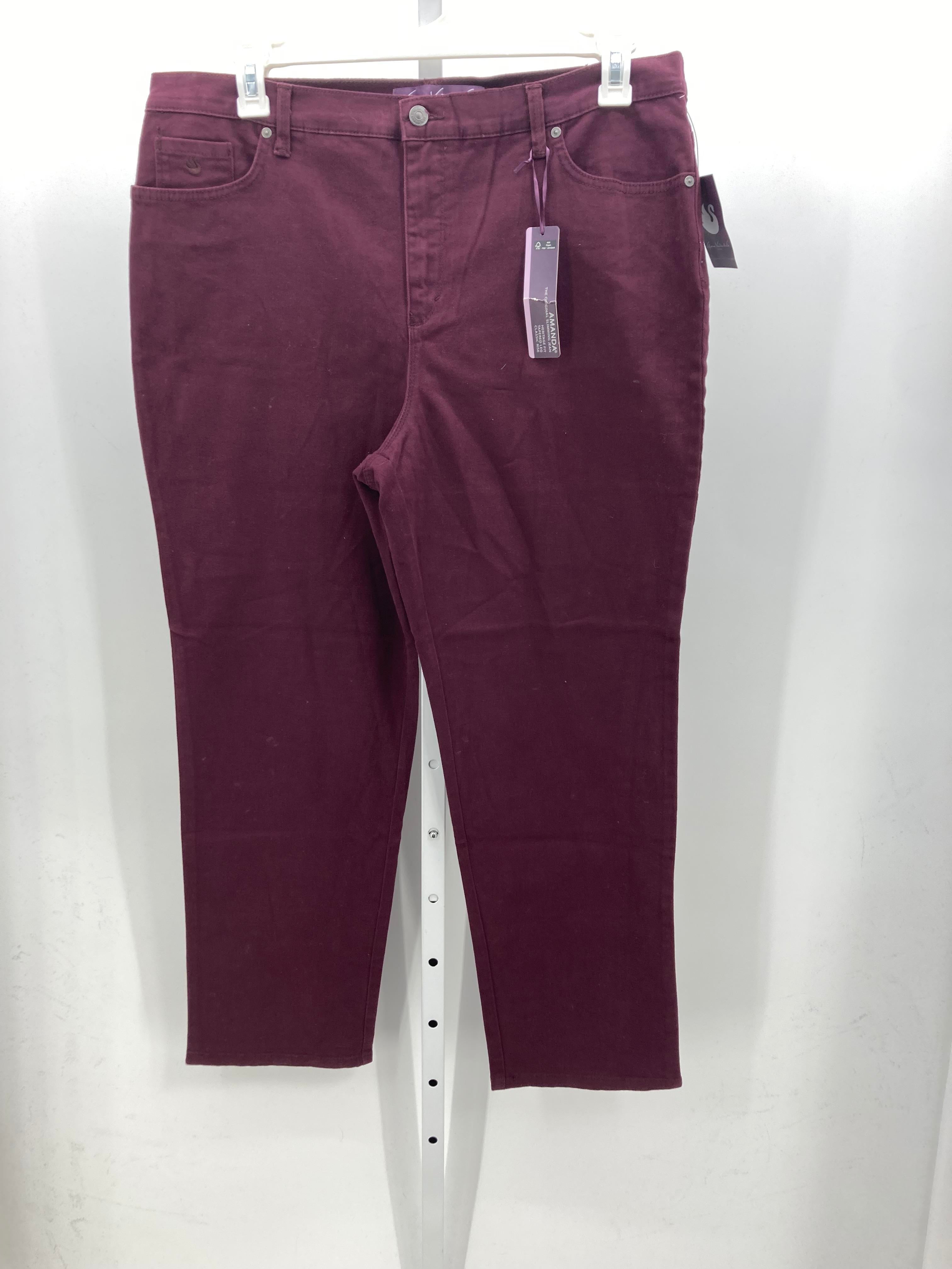 Gloria Vanderbilt Size 18 Short Misses Jeans