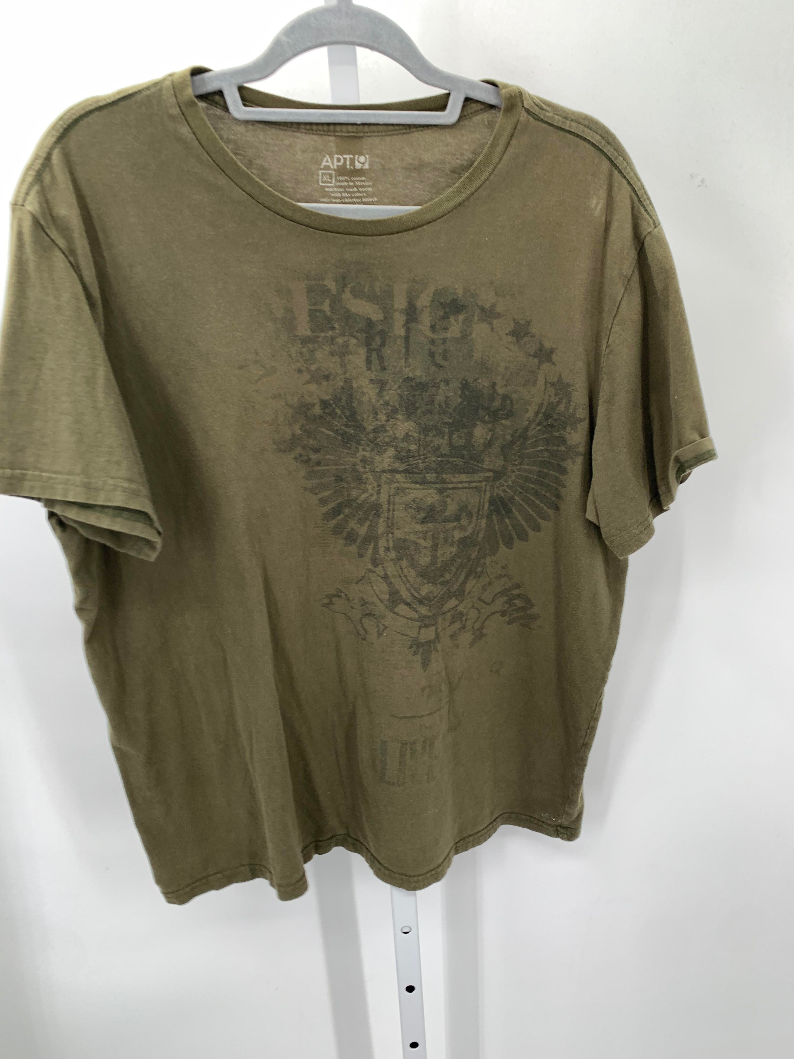 Apt. 9 Size Extra Large Misses Short Sleeve Shirt