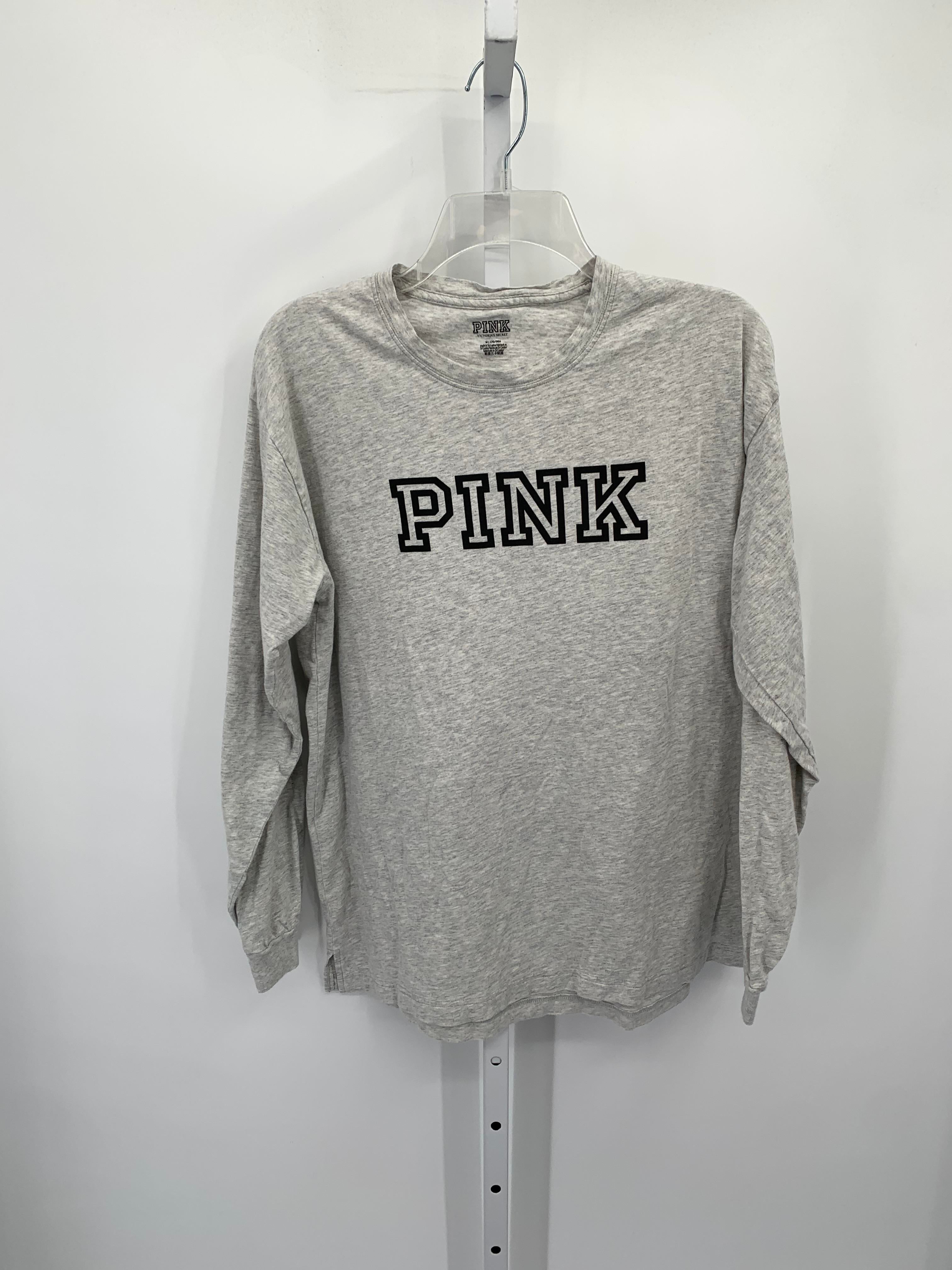 PINK Size Medium Juniors Long Sleeve Shirt