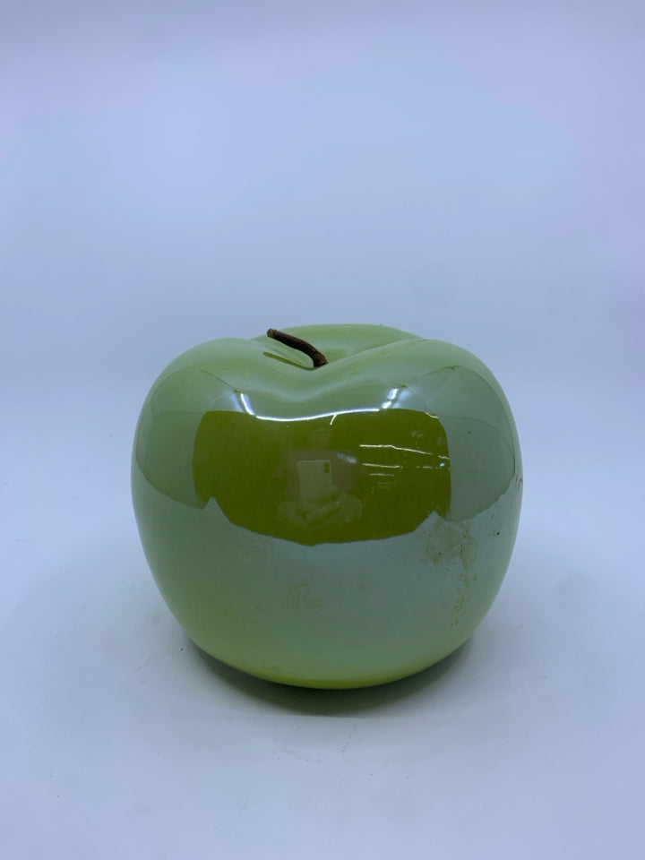 CERAMIC GREEN SHINE APPLE.