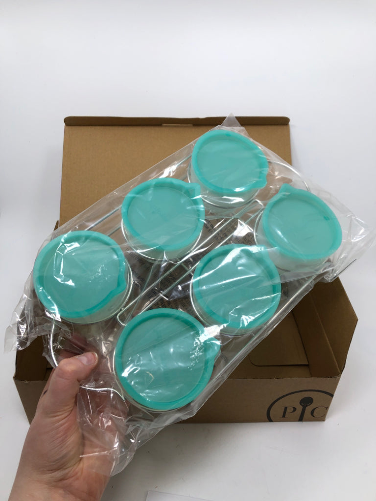 NIB MINI FREEZER BOWLS & RACK.
