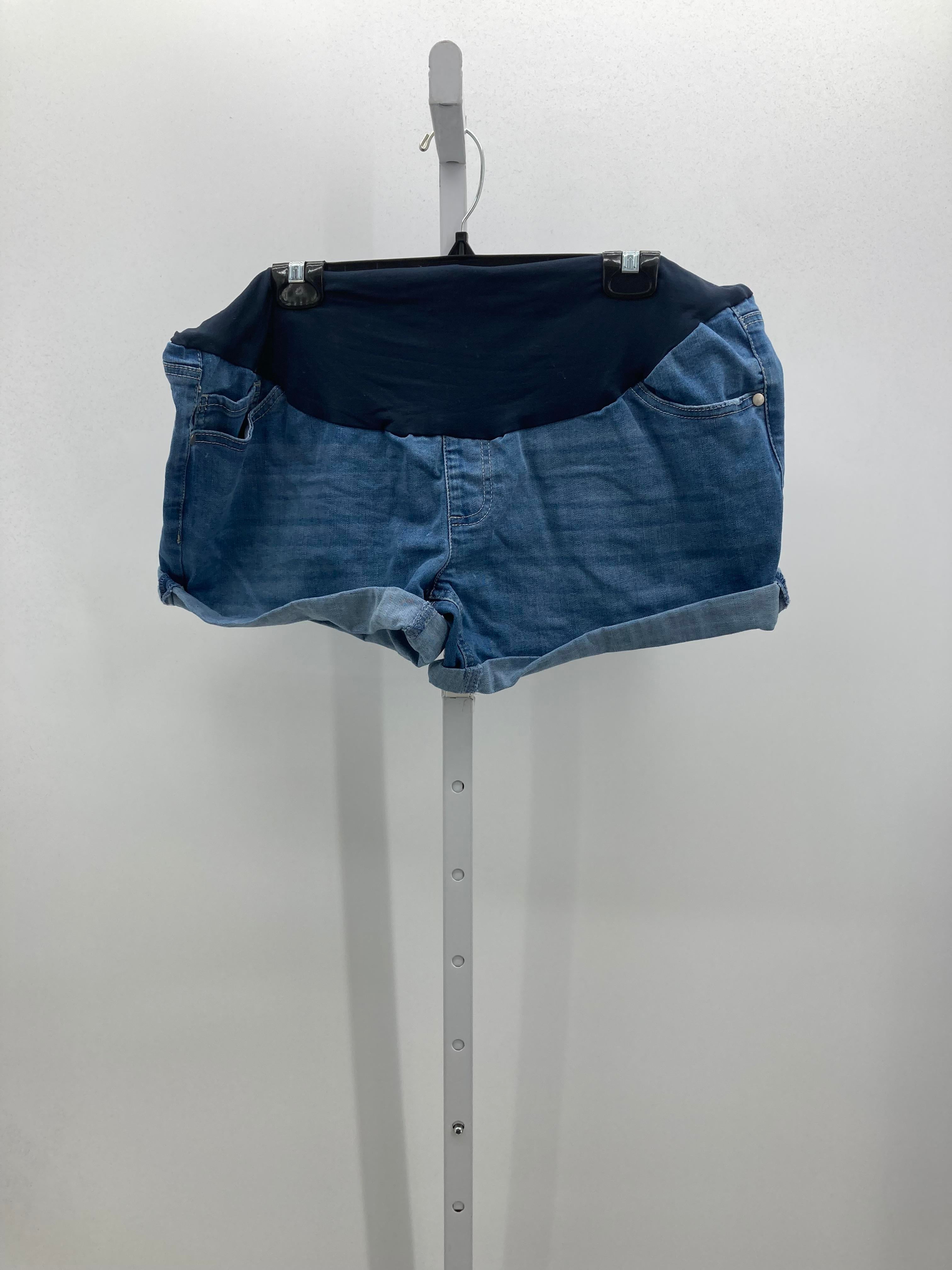 Time and Tru Denim Size Extra Large Maternity Shorts
