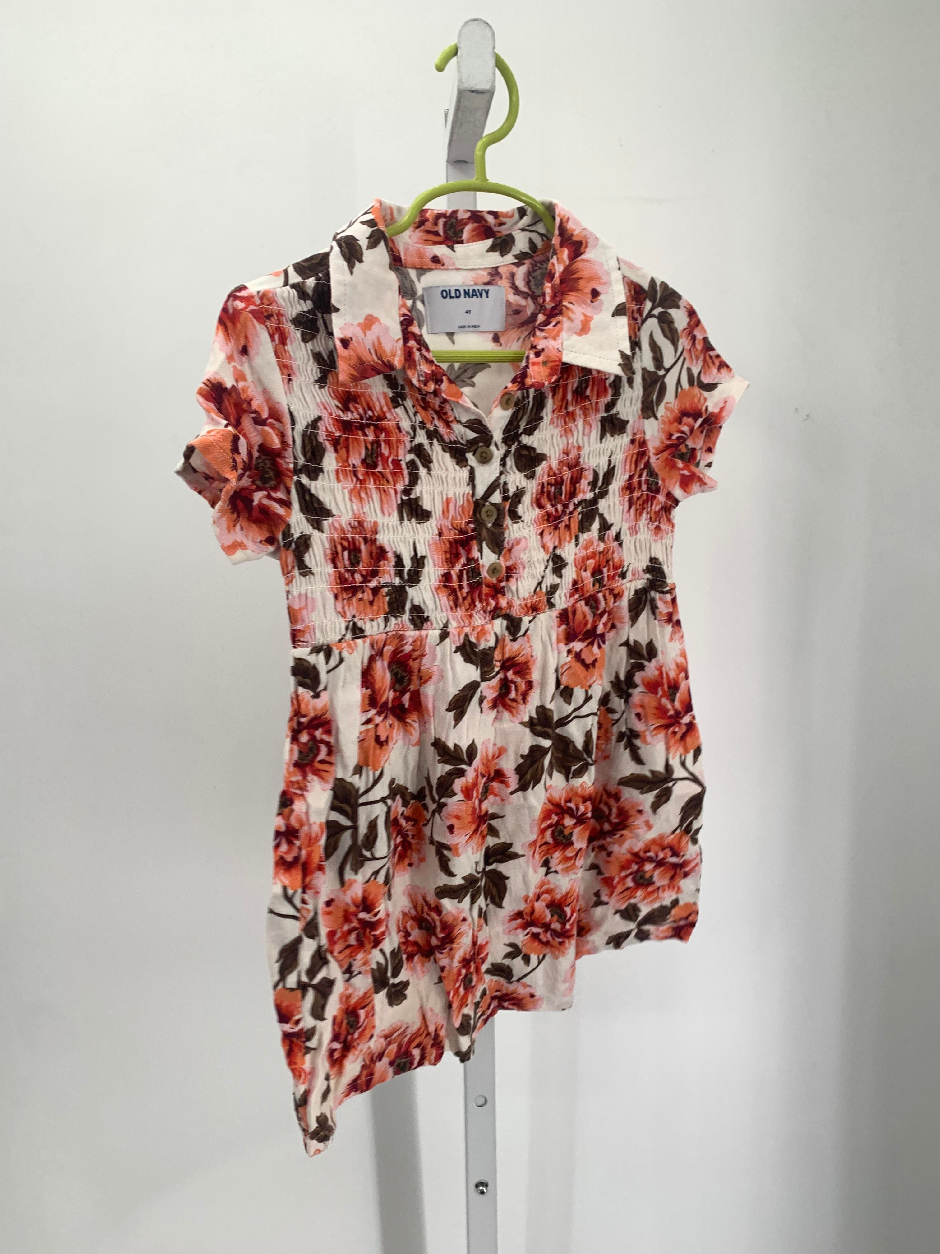 Old Navy Size 4T Girls Short Sleeve Dress