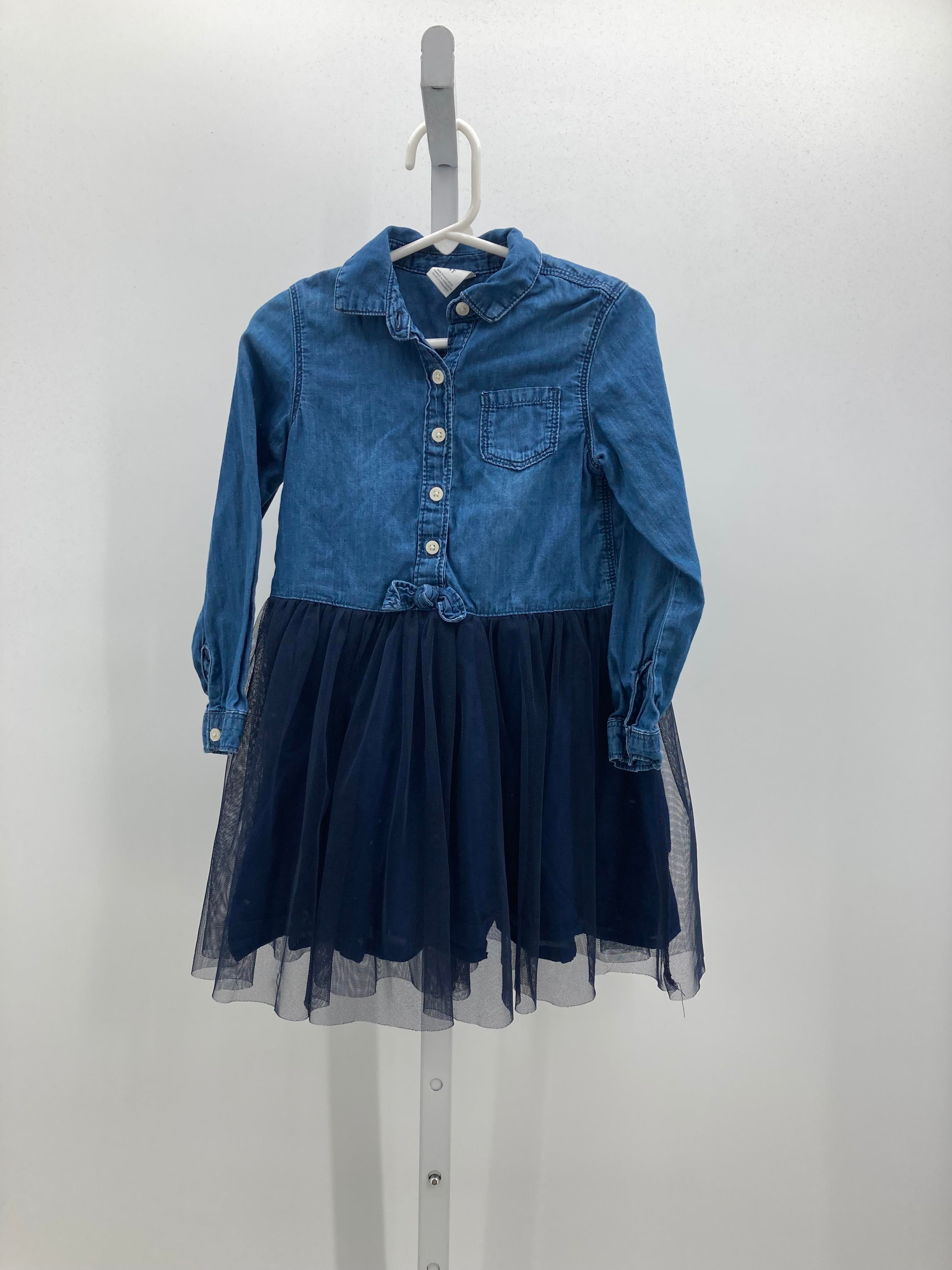 Osh Kosh Size 4T Girls Long Sleeve Dress