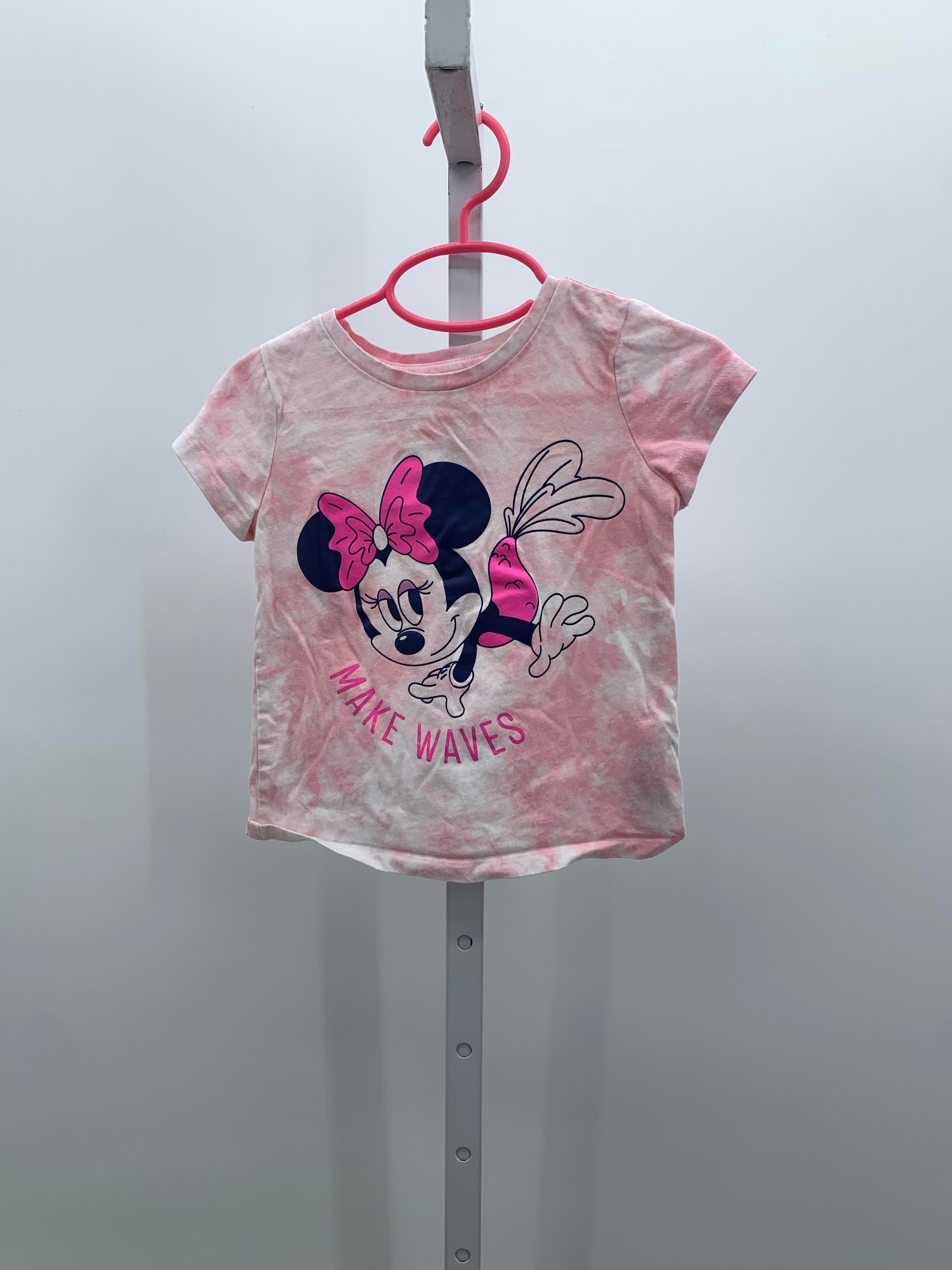 Size 4T Girls Short Sleeve Shirt
