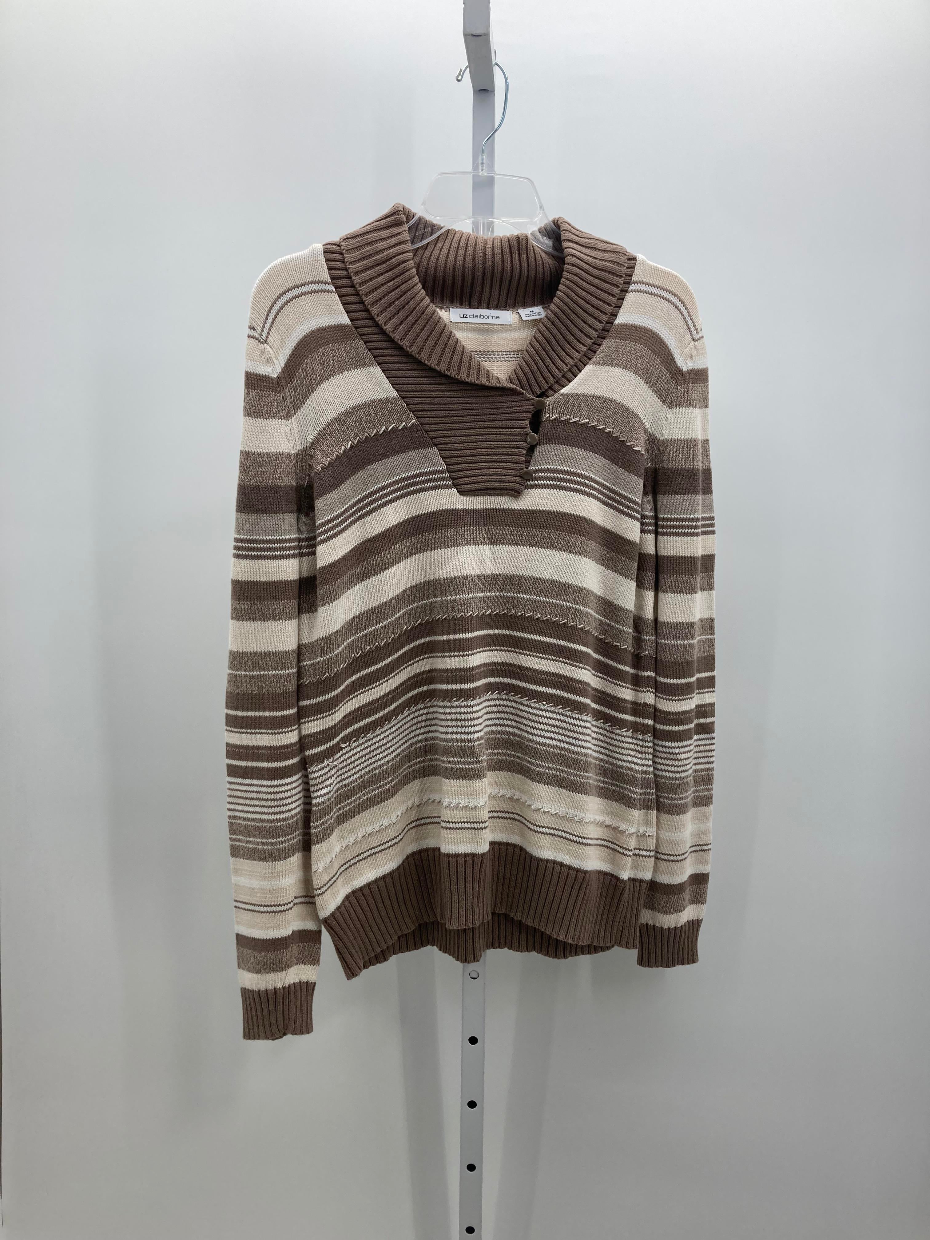 Liz Claiborne Size Medium Misses Long Slv Sweater