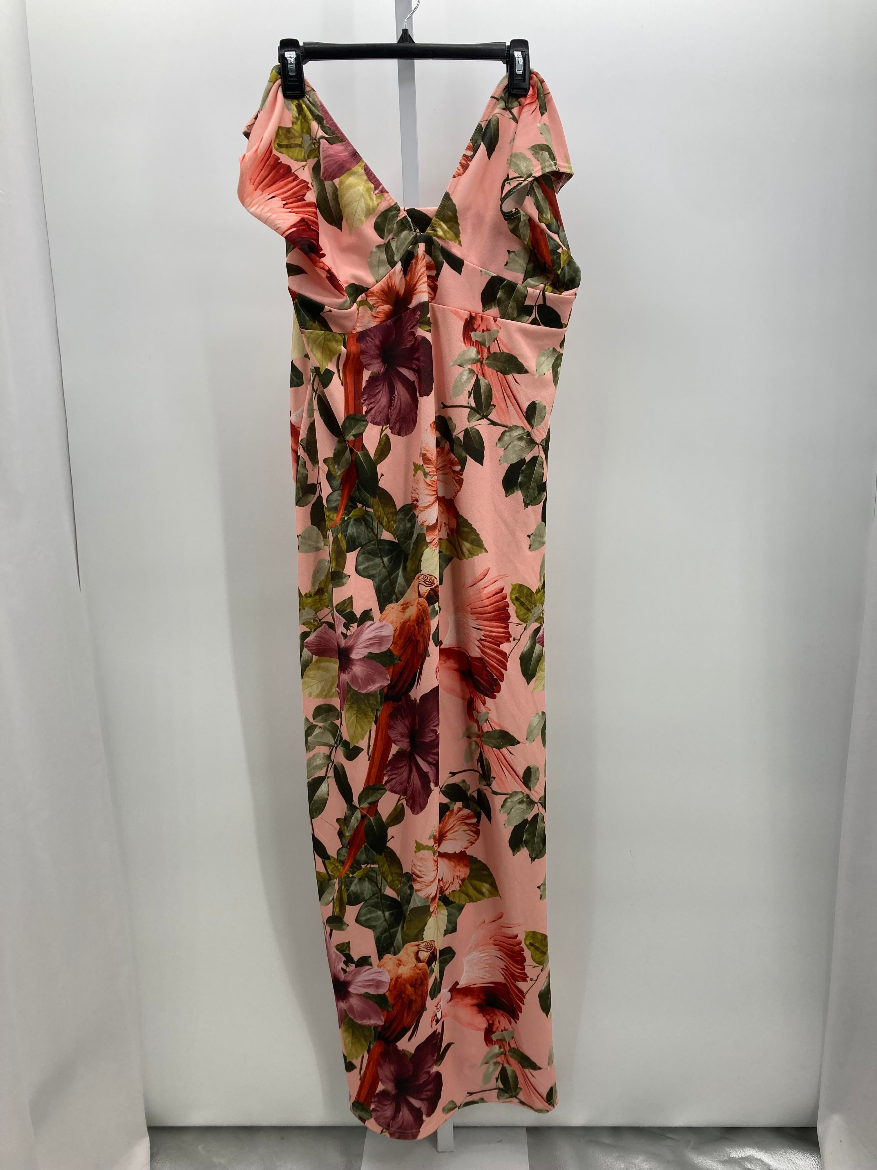 boohoo Size 18 Misses Short Sleeve Dress