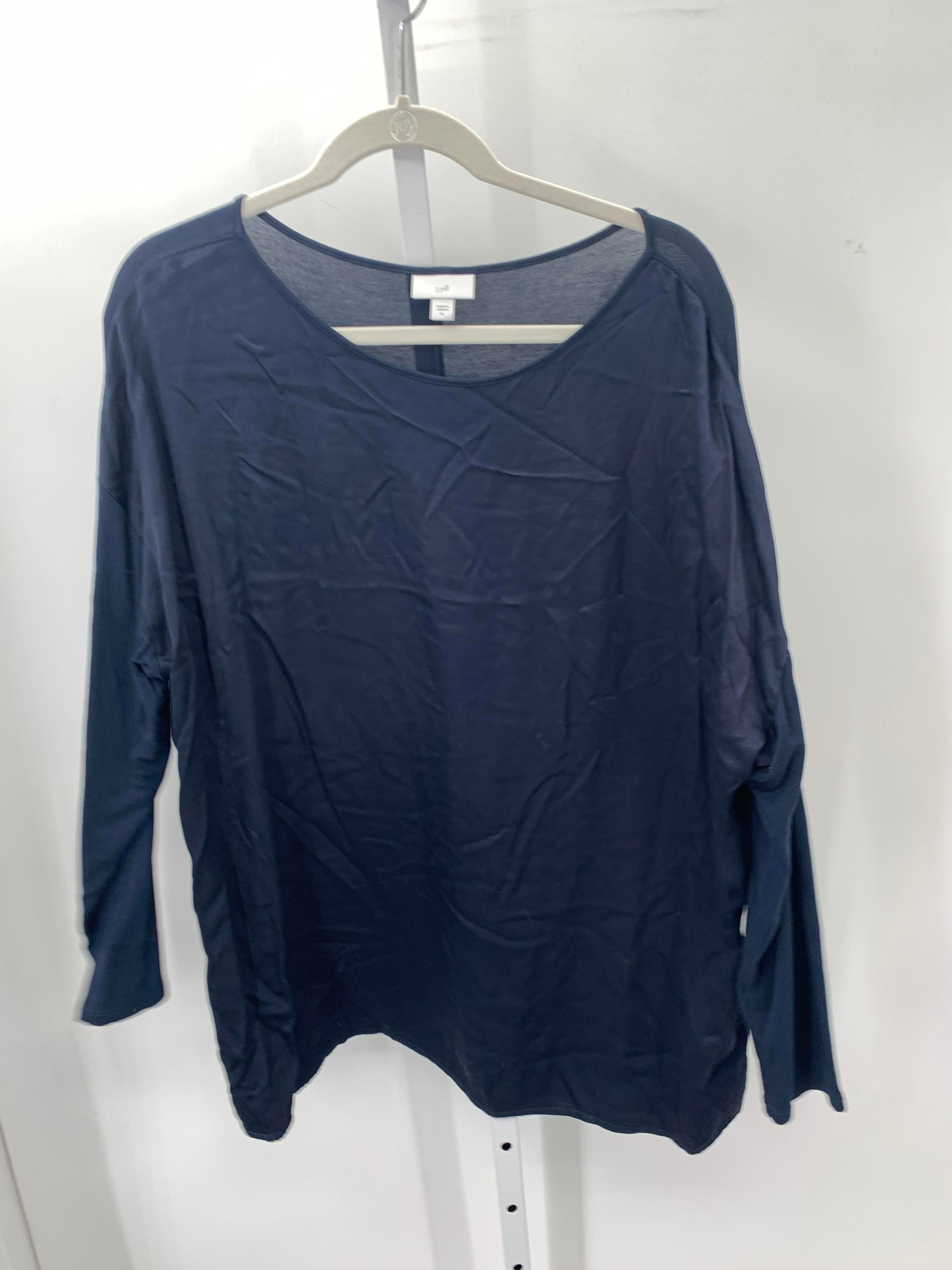 J-Jill Size Extra Large Misses Long Sleeve Shirt