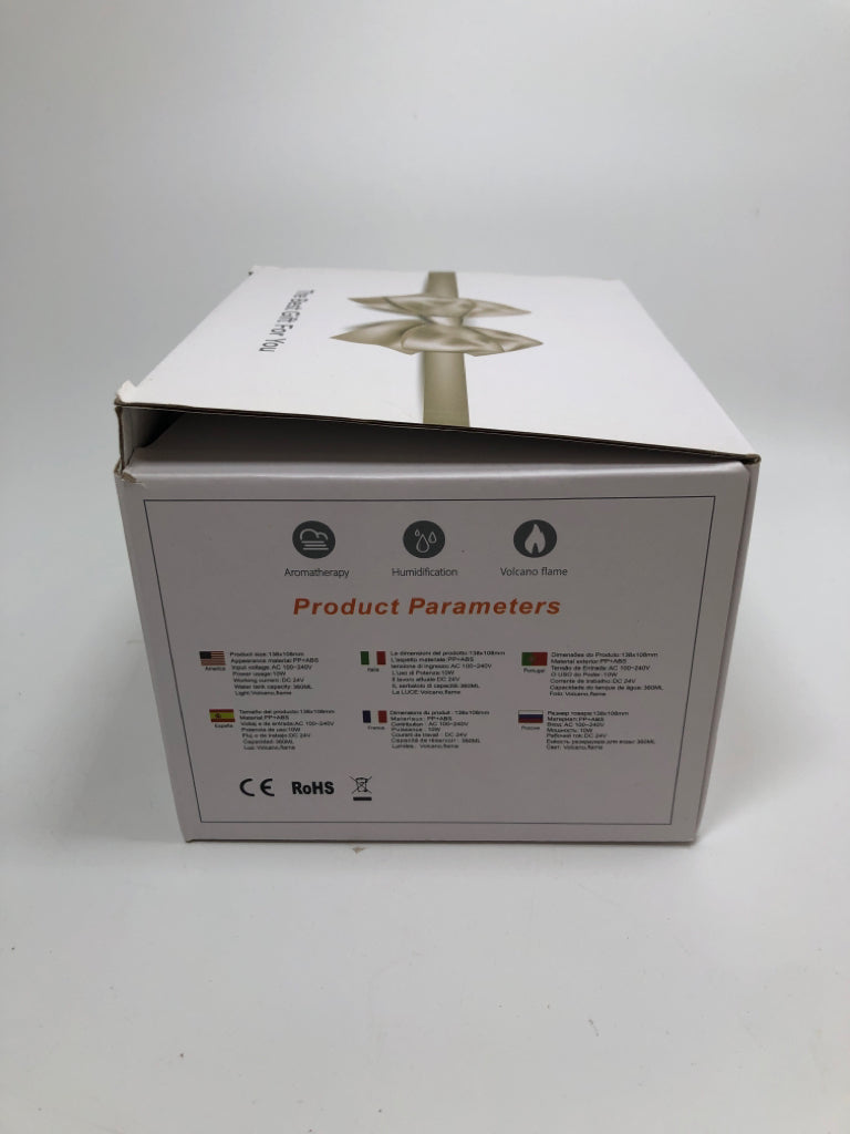 NIB FLAME AROMA DIFFUSER.