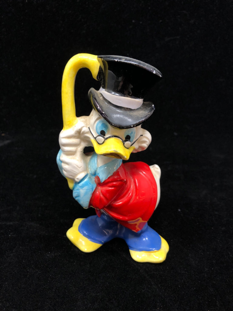 VTG UNCLE SCROOGE FIGURINE.
