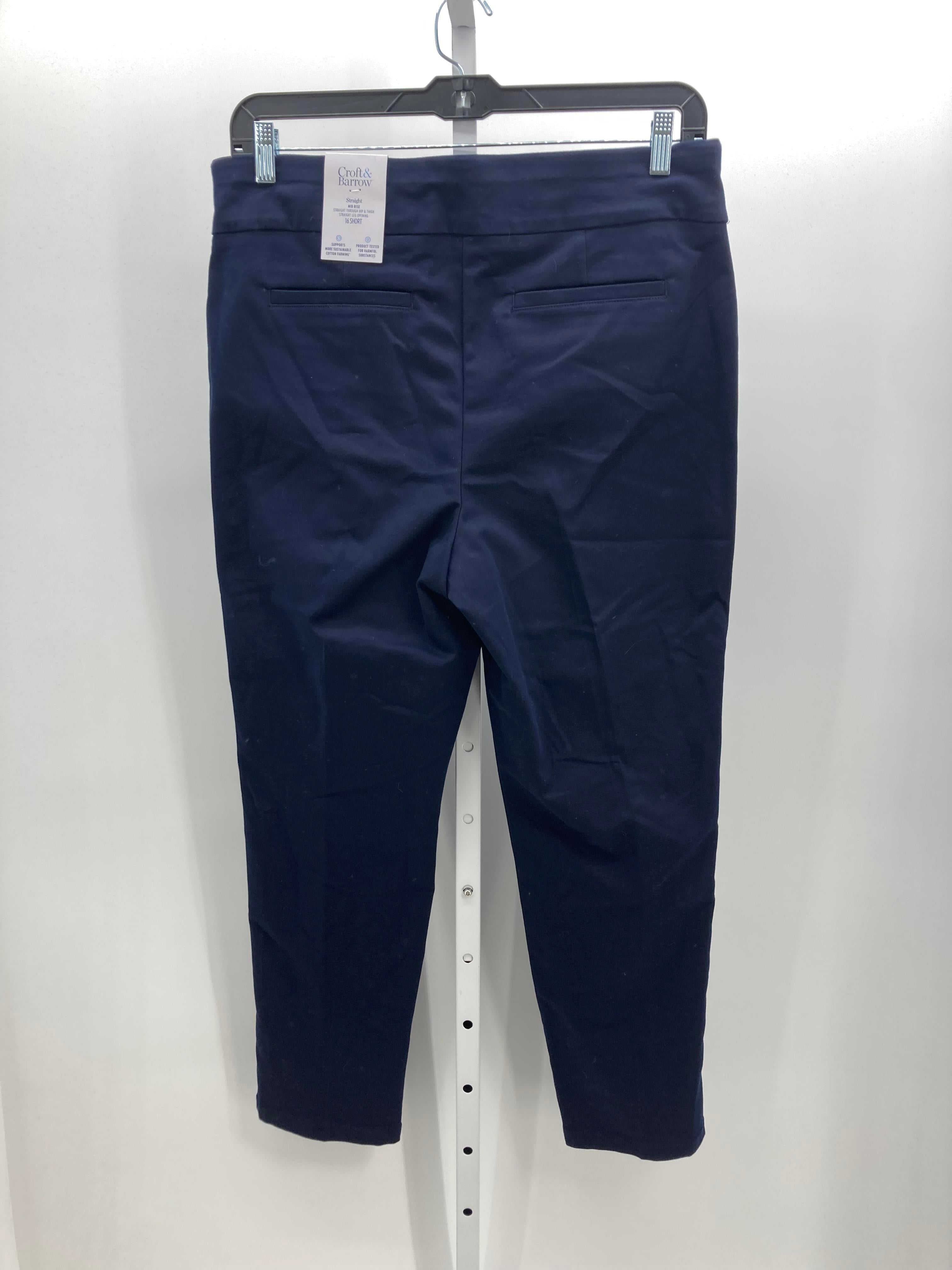 Croft & Barrow Size 16 Short Misses Pants