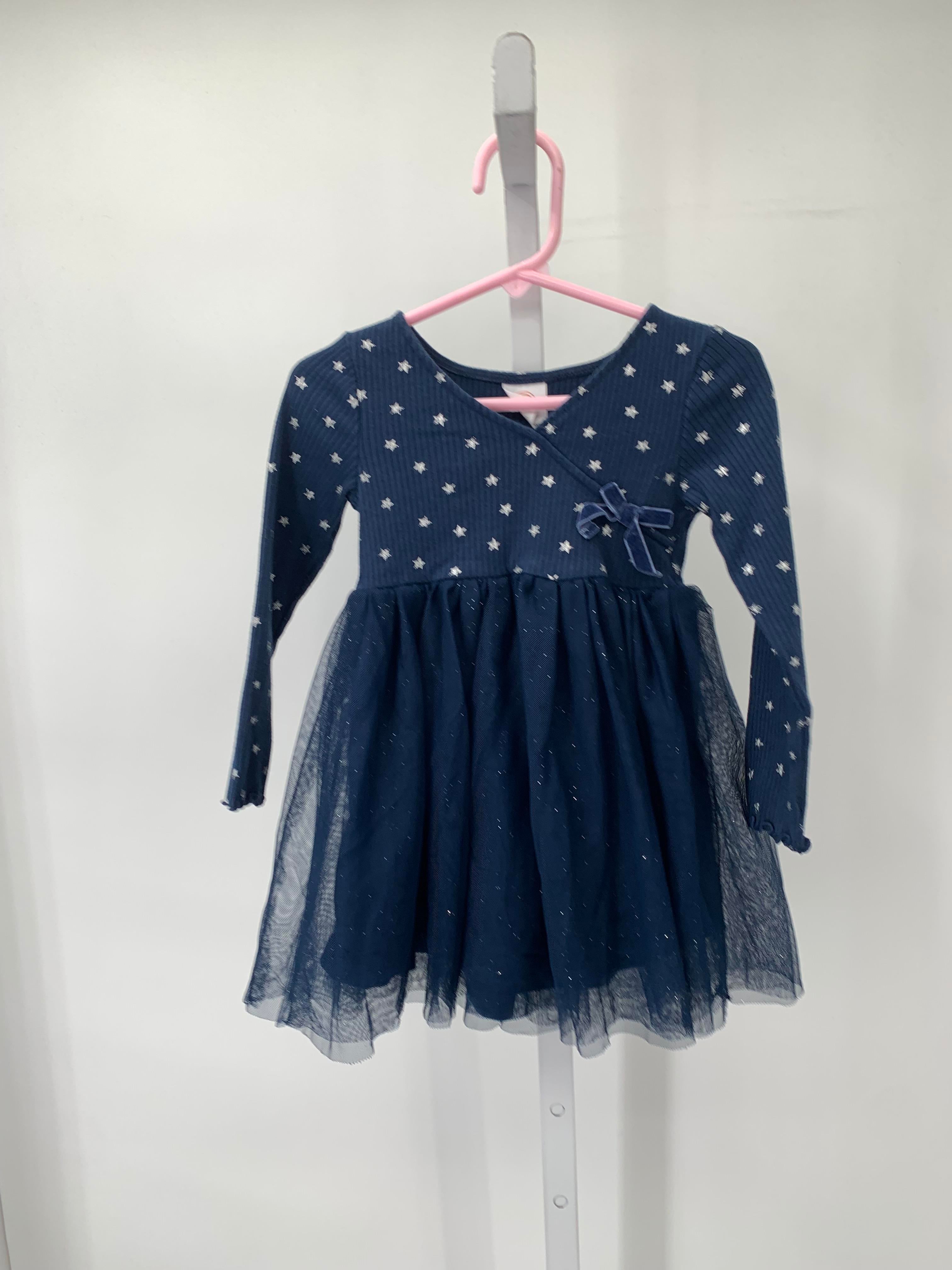 Wonder Nation Size 2T Girls Long Sleeve Dress