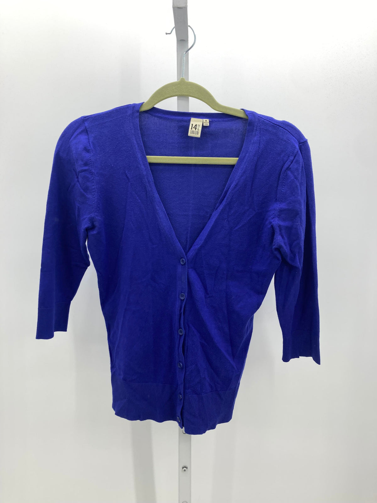 14th & Union Size Medium Misses 3/4 Sleeve Sweater