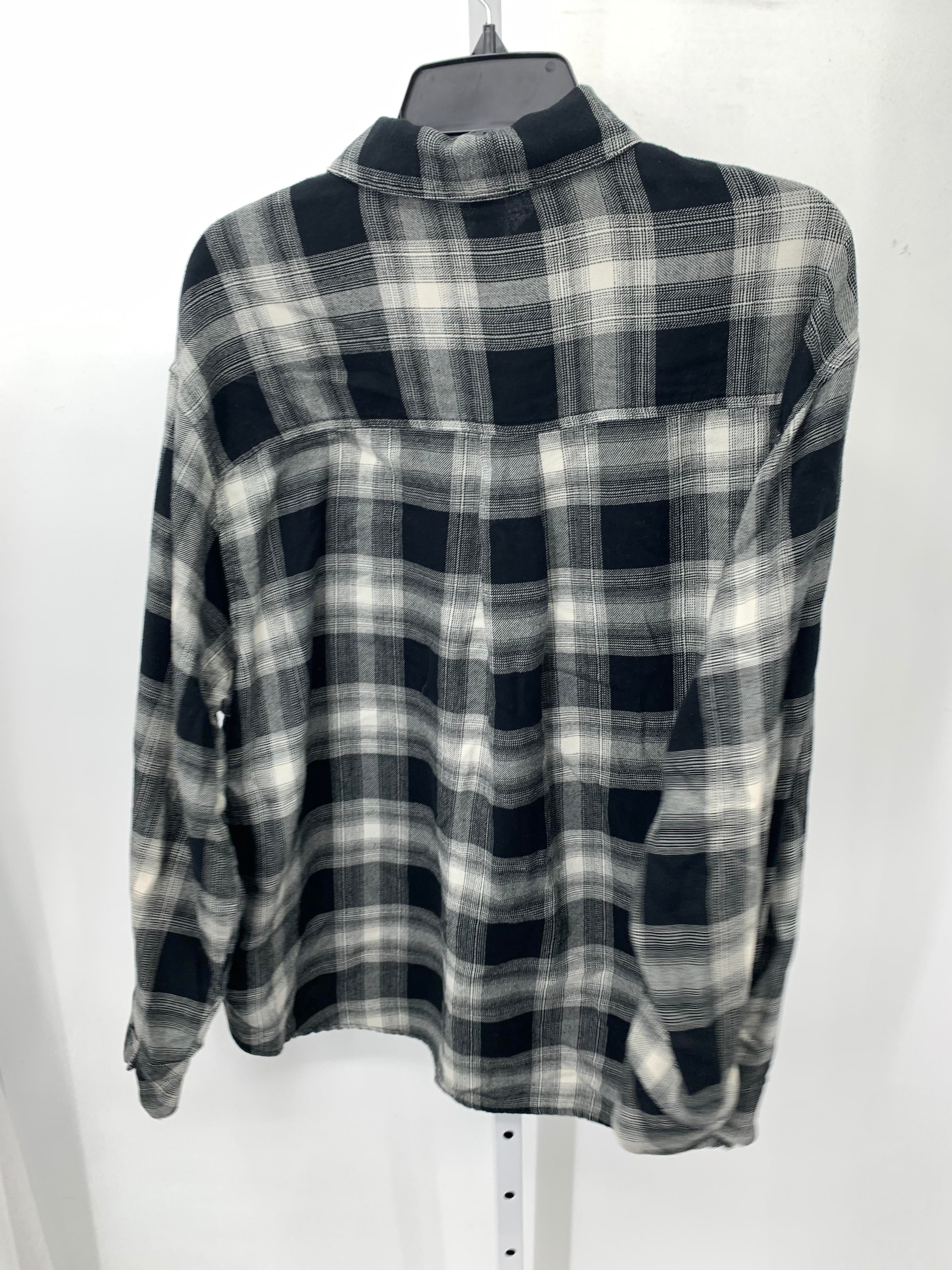Wild Fable Size Large Juniors Long Sleeve Shirt