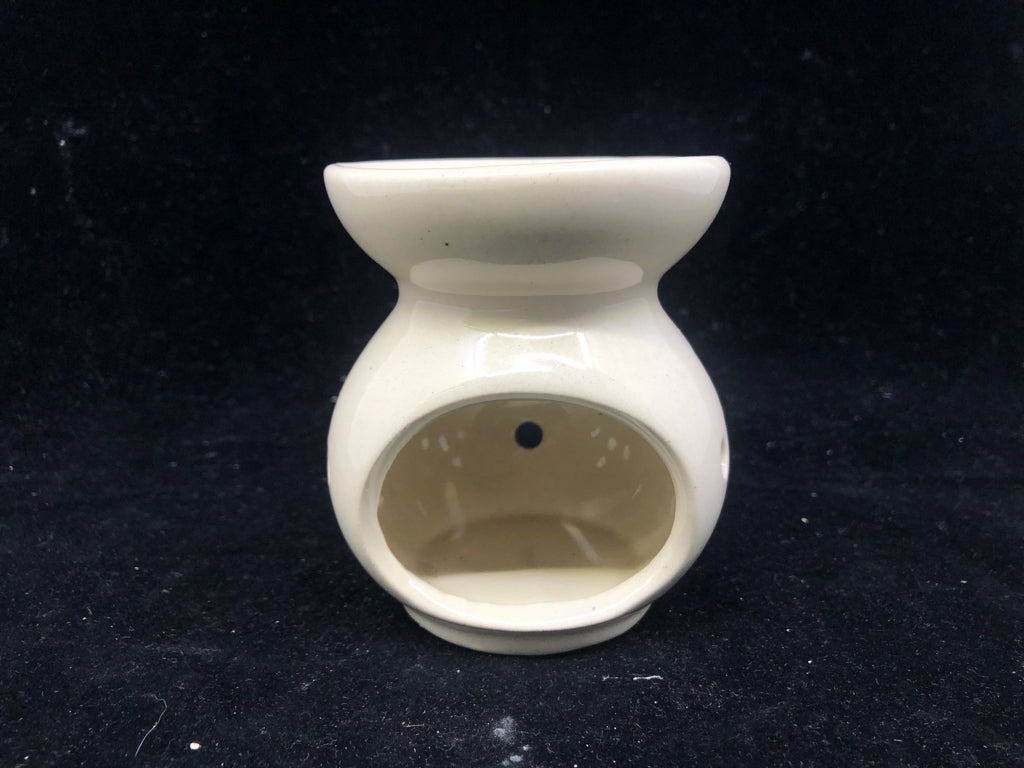 SMALL CREAM WAX WARMER.