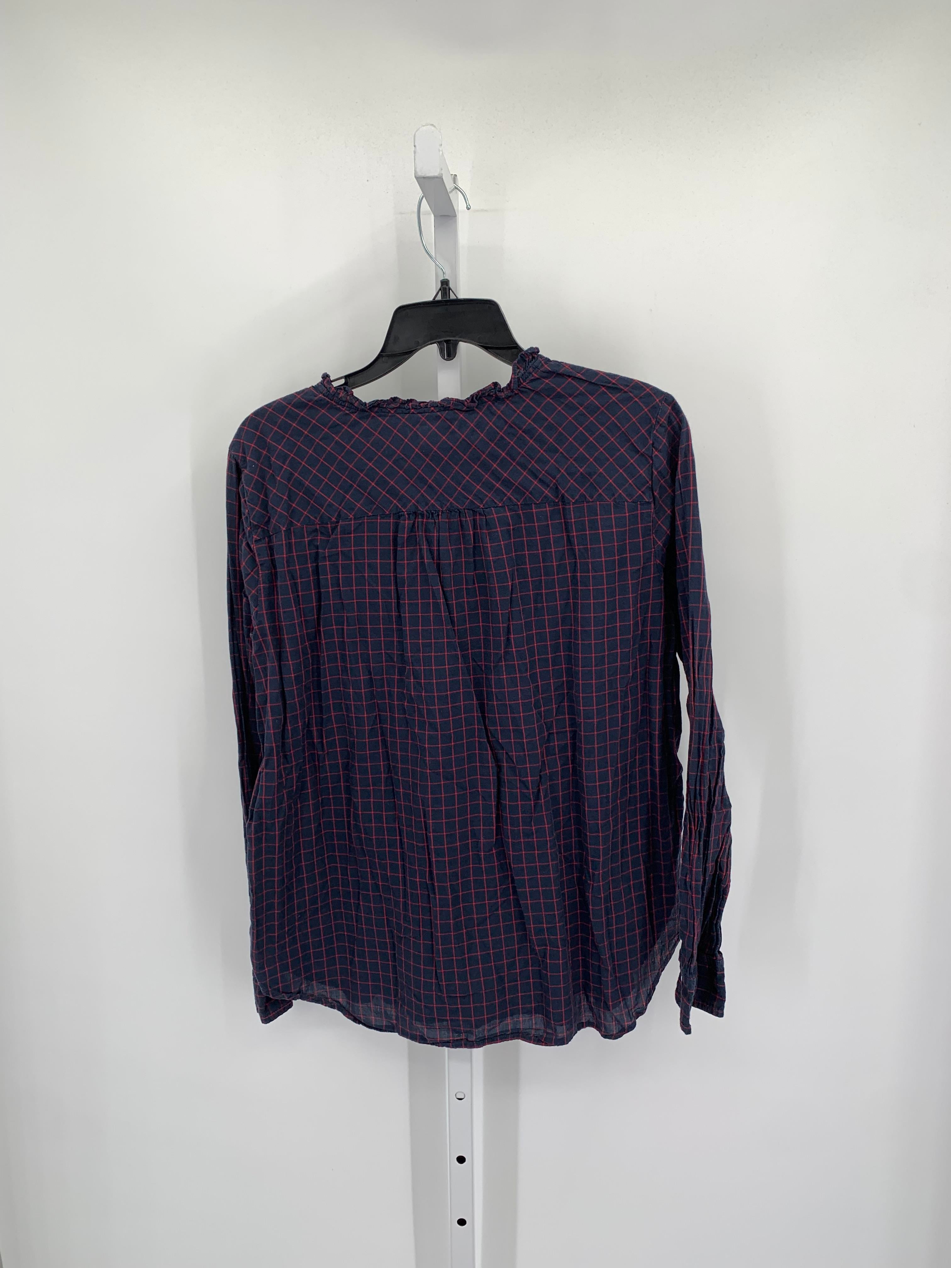 J. Crew Size 12 Misses Long Sleeve Shirt