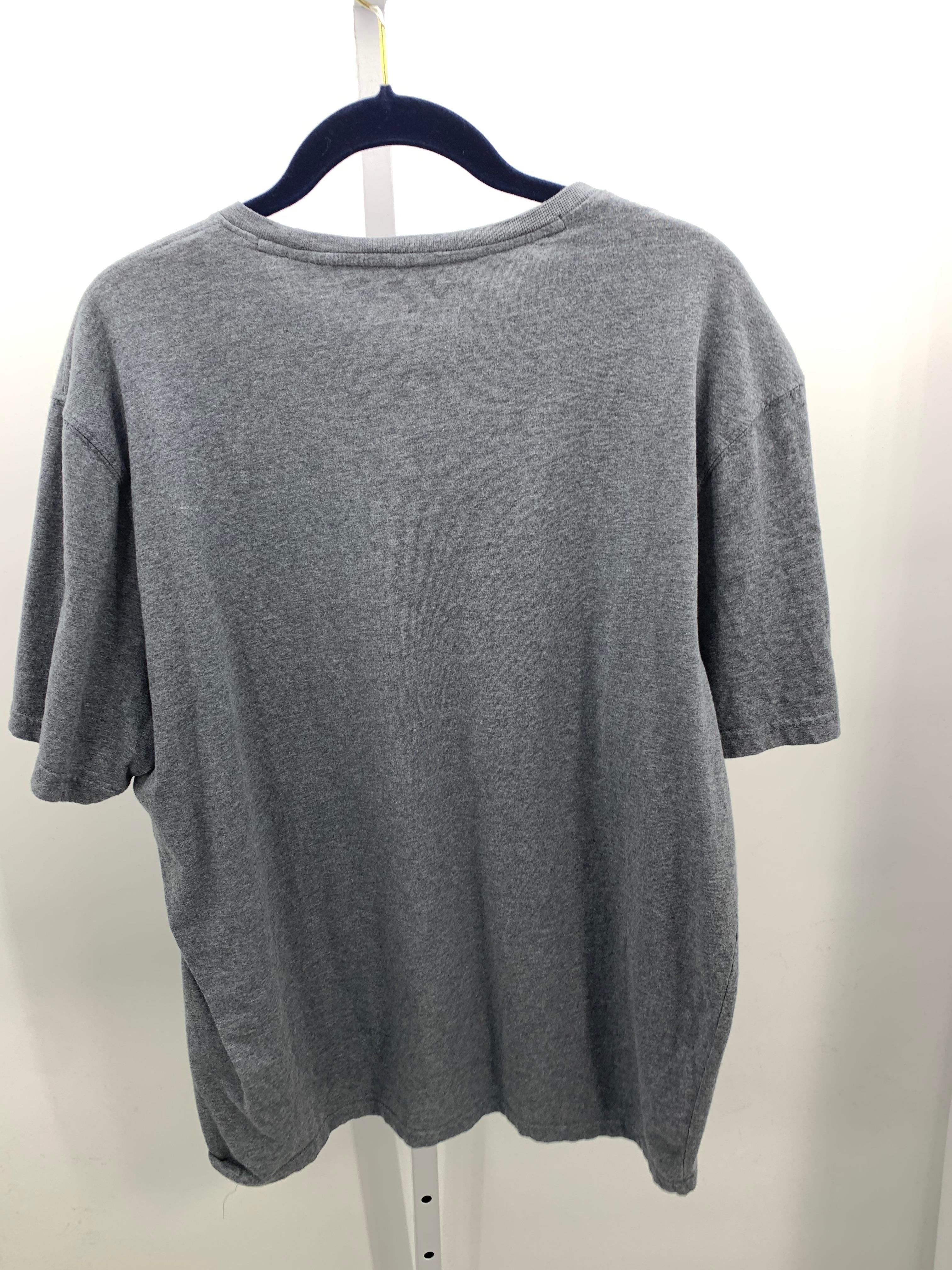 BLUE/GREY KNIT TEE