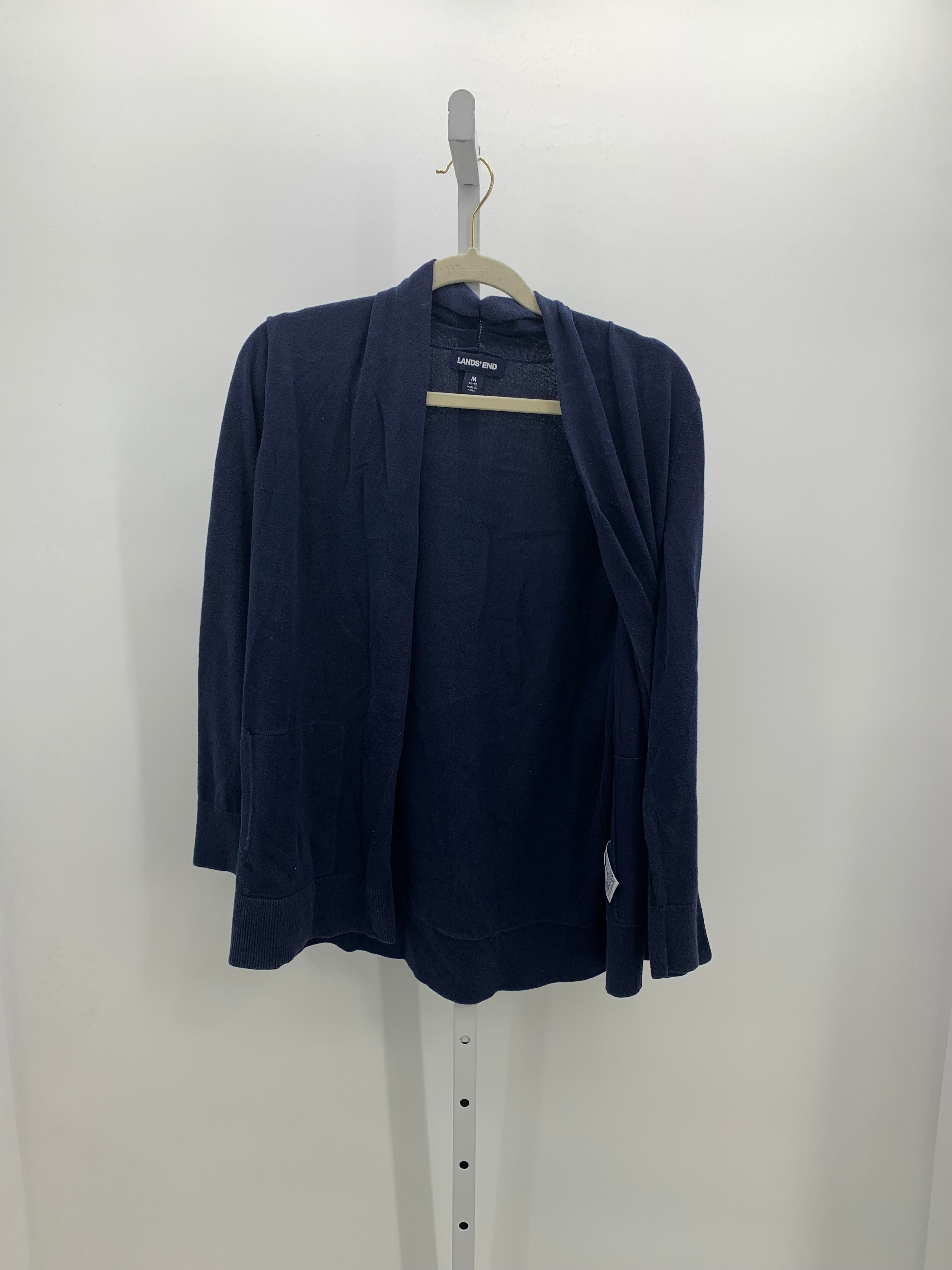 Lands End Size Medium Misses Cardigan