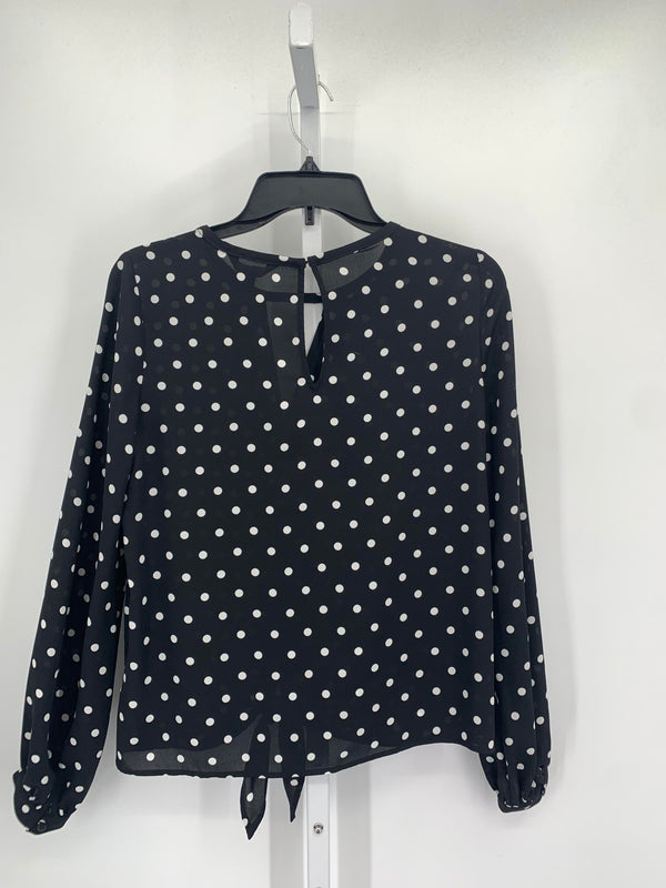 Express Size Small Misses Long Sleeve Shirt