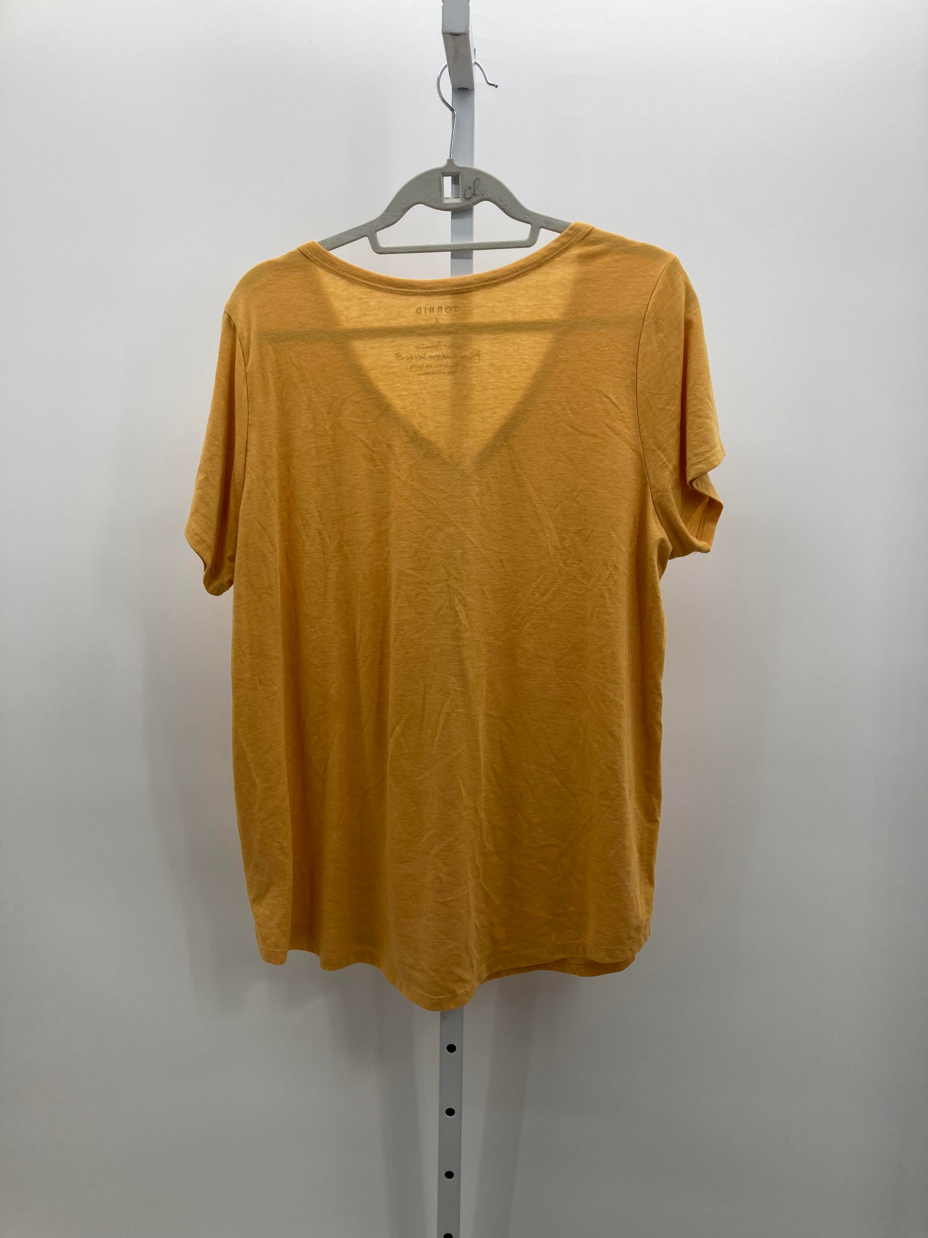Torrid Size 2X Womens Short Sleeve Shirt
