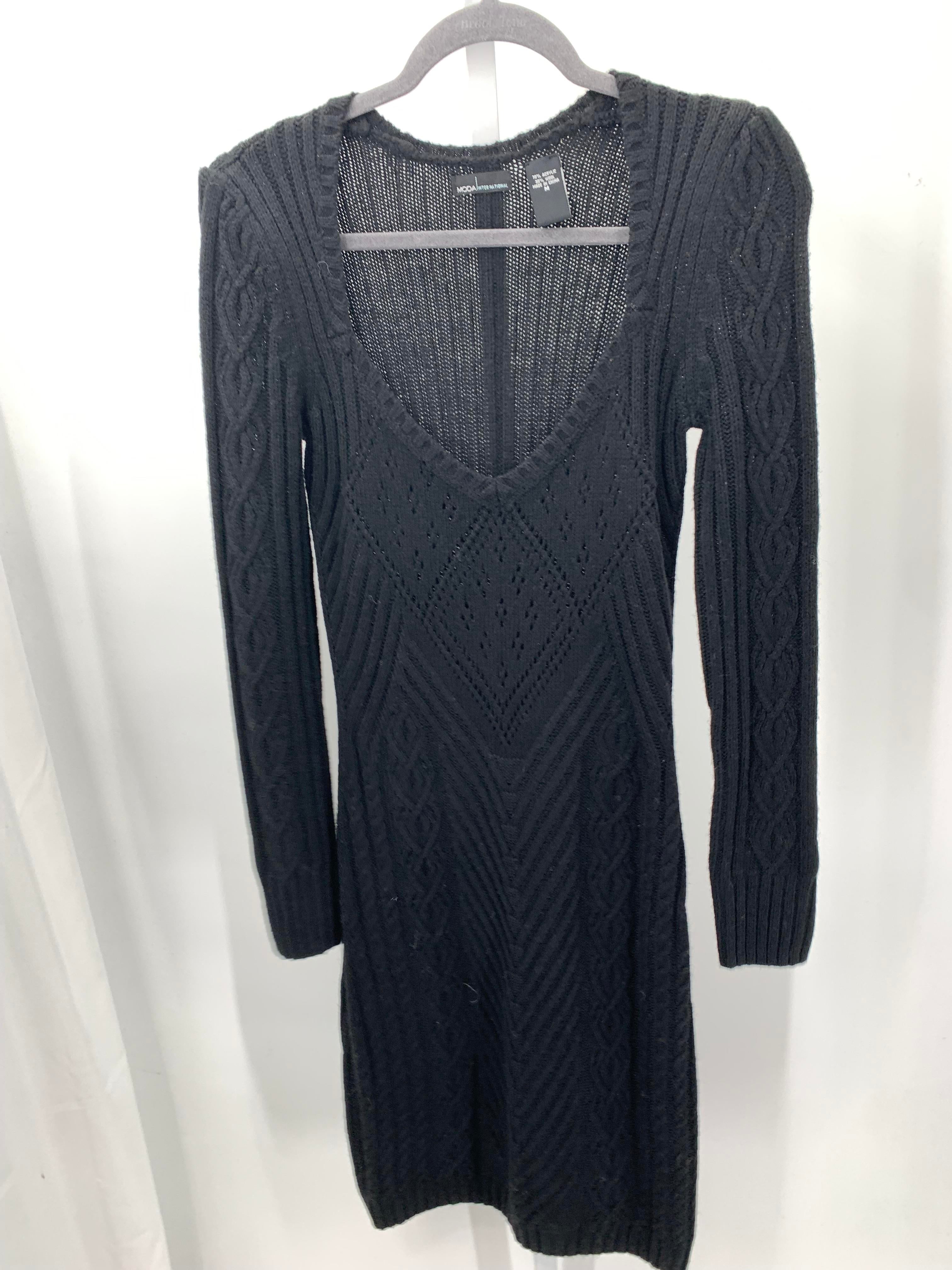Moda International Size Medium Misses Long Sleeve Dress