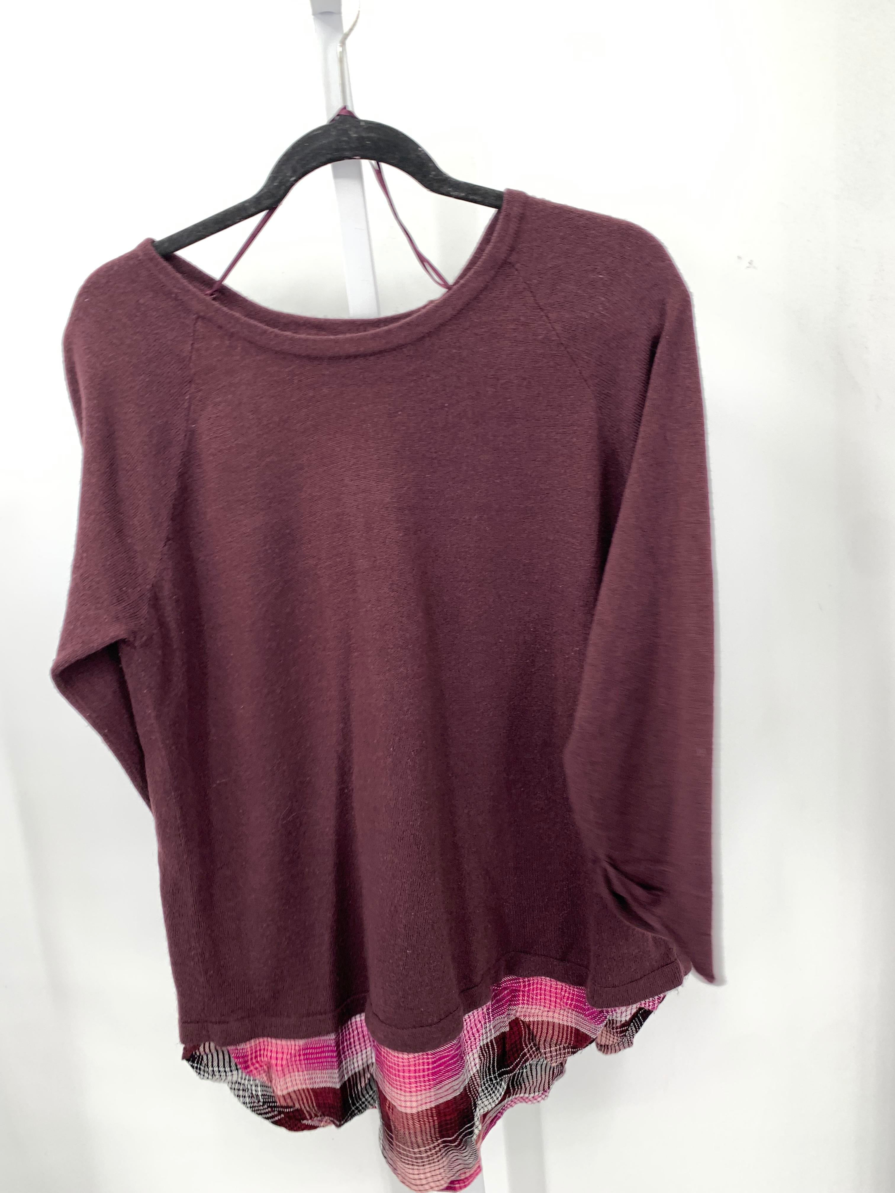 Size Large Misses 3/4 Sleeve Sweater