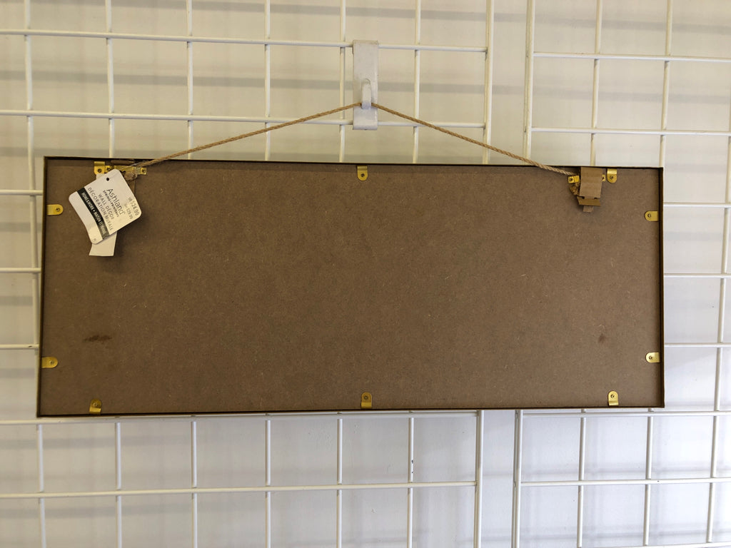 DO WHAT YOU LOVE- GOLD FRAME WALL HANGING.
