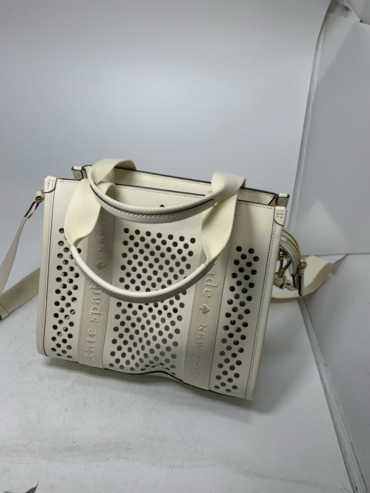 Kate Spade KIP Perforated Leather Small Tote