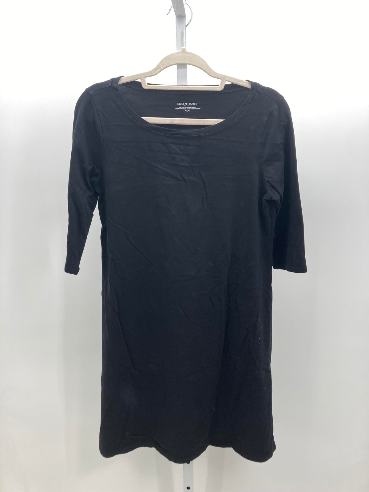 Eileen Fisher Size Medium Petite Petite Short Sleeve Dress
