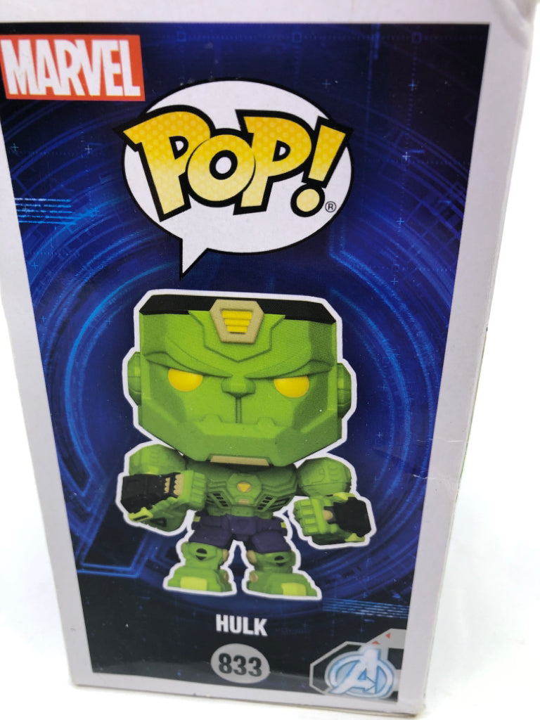 FUNKO POP AVENGERS MECH STRIKE HULK 833