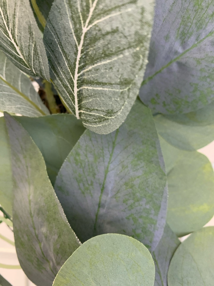 FAUX EUCALYPTUS WREATH.