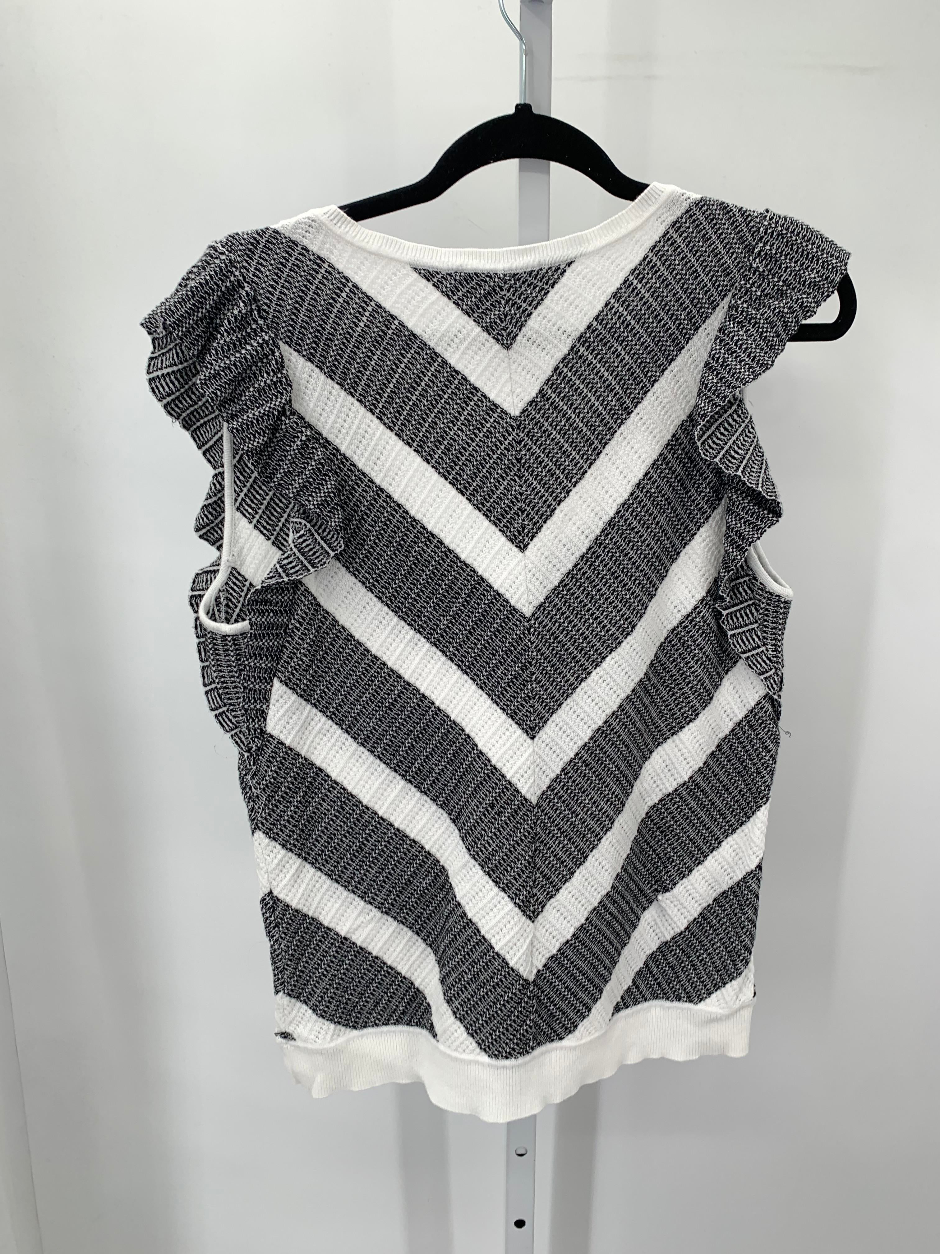 White House Black Size Large Misses Short Slv Sweater