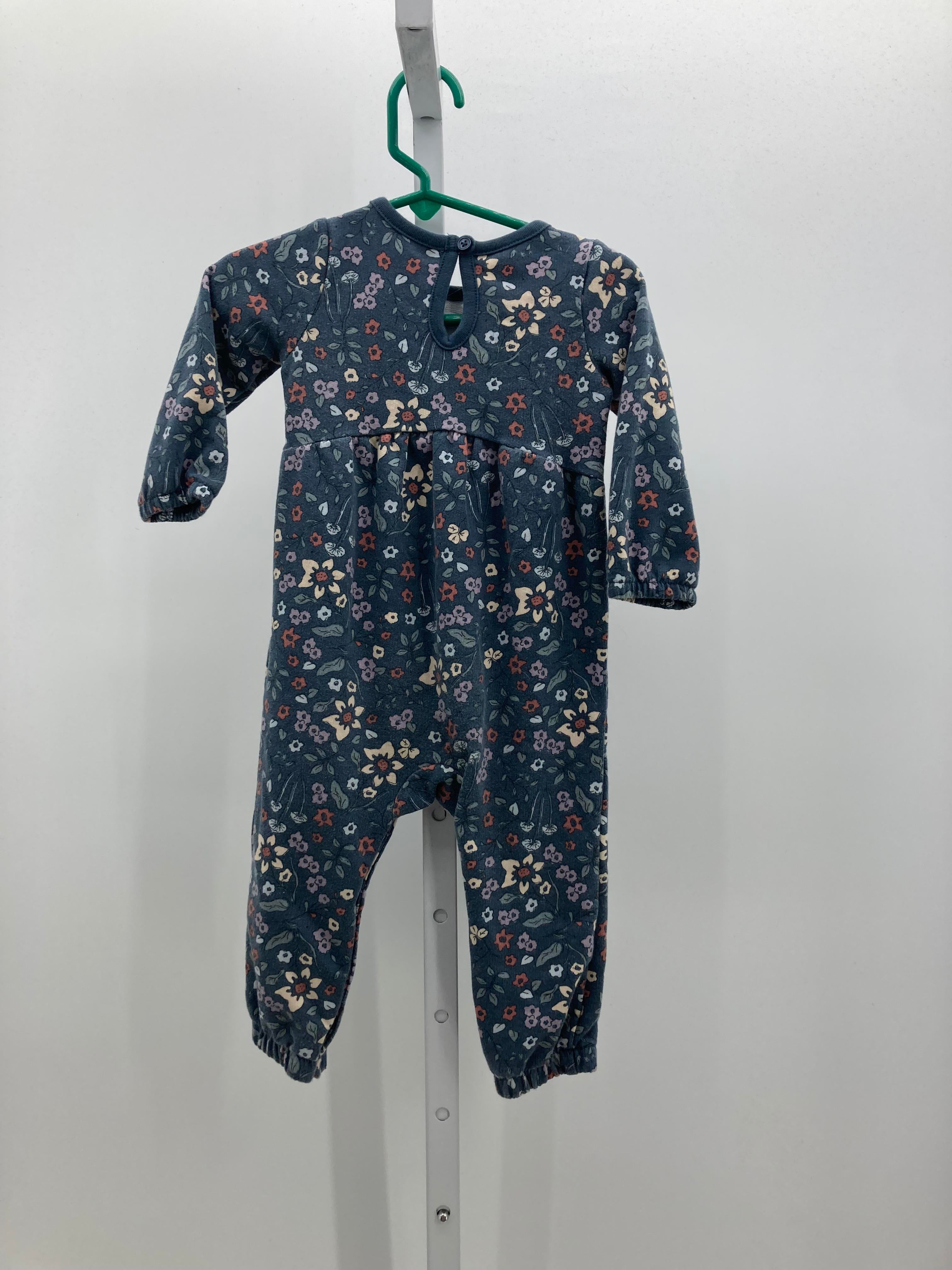 Carters Size 12 Months Girls Long Slv. Romper