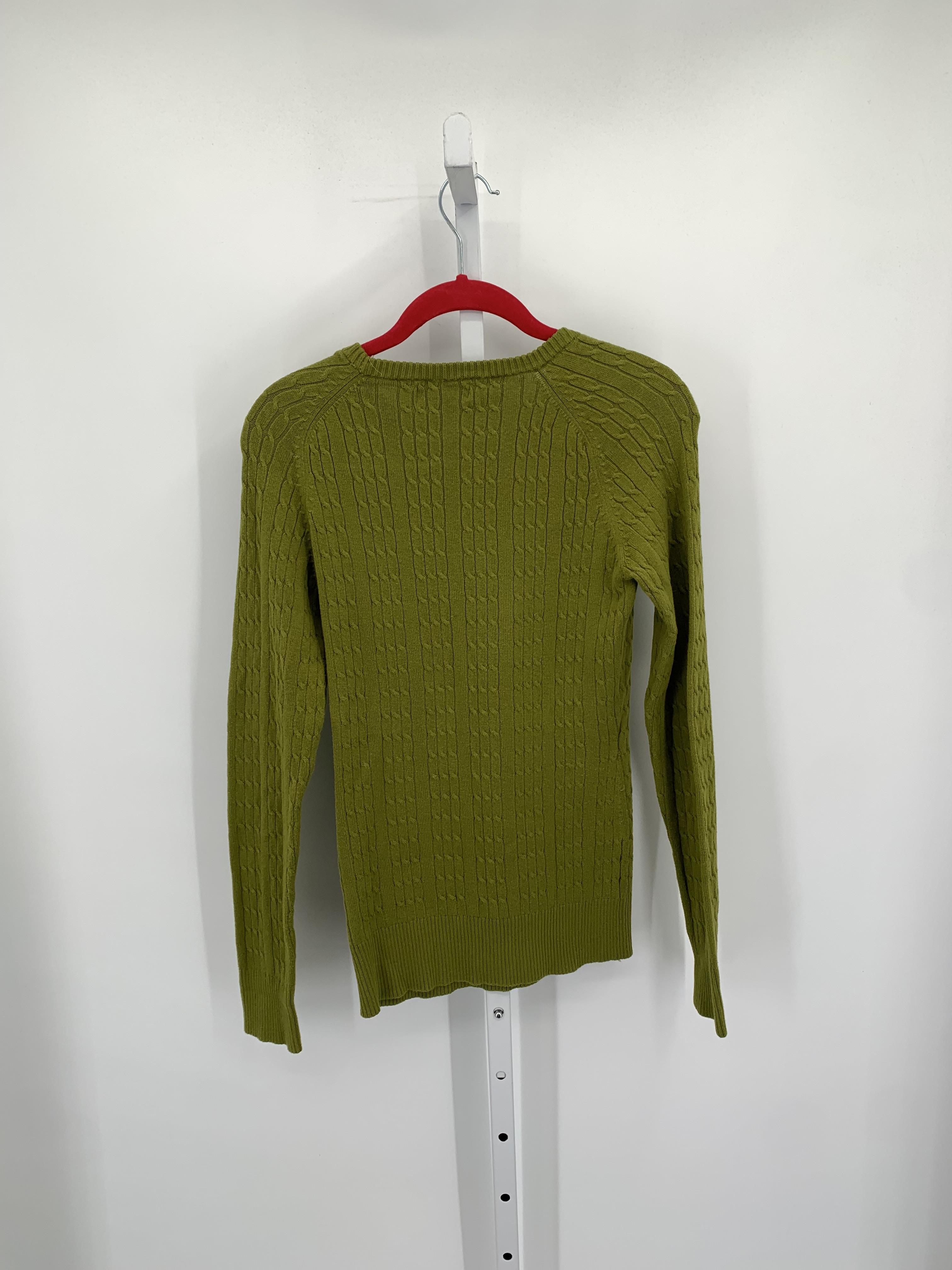 Merona Size Medium Misses Long Slv Sweater