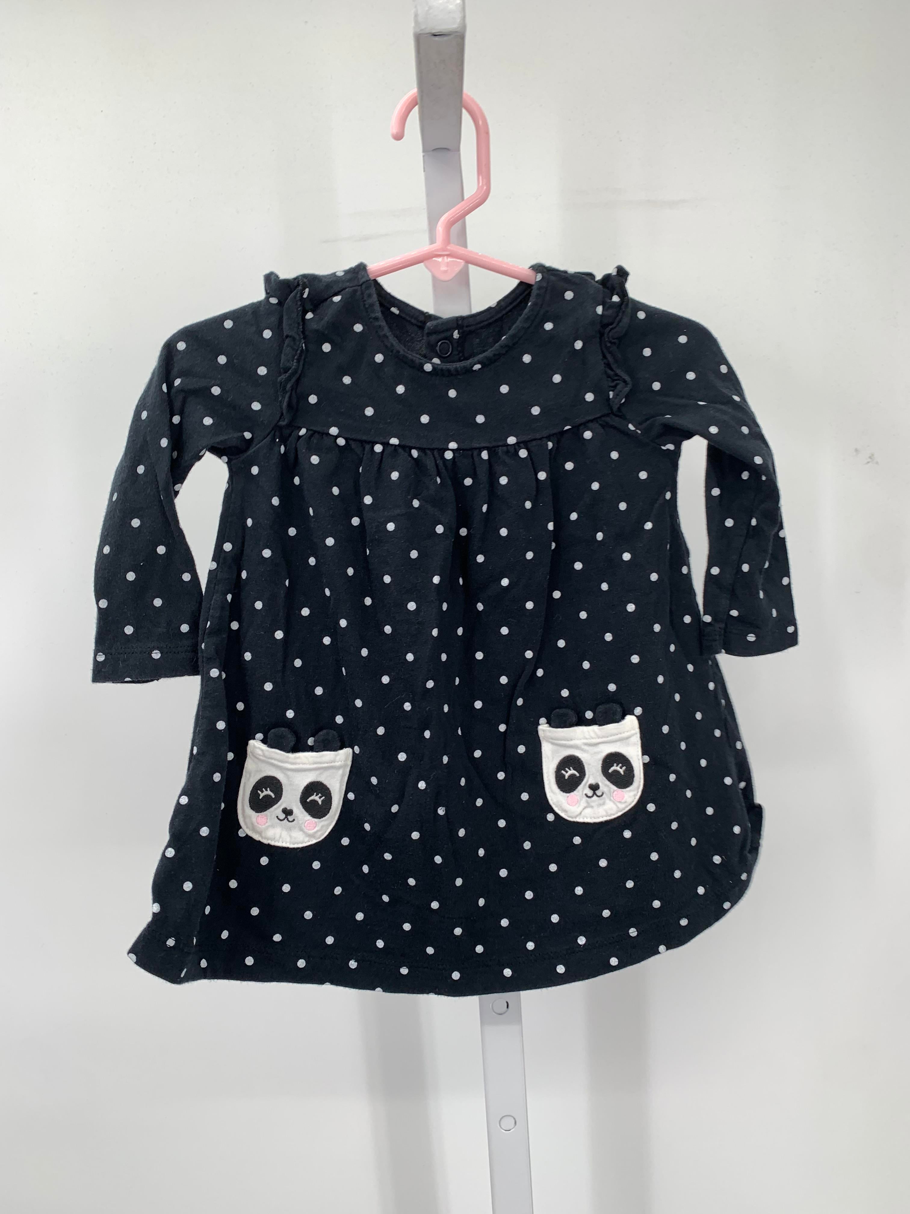 Carters Size 9 Months Girls Long Sleeve Dress